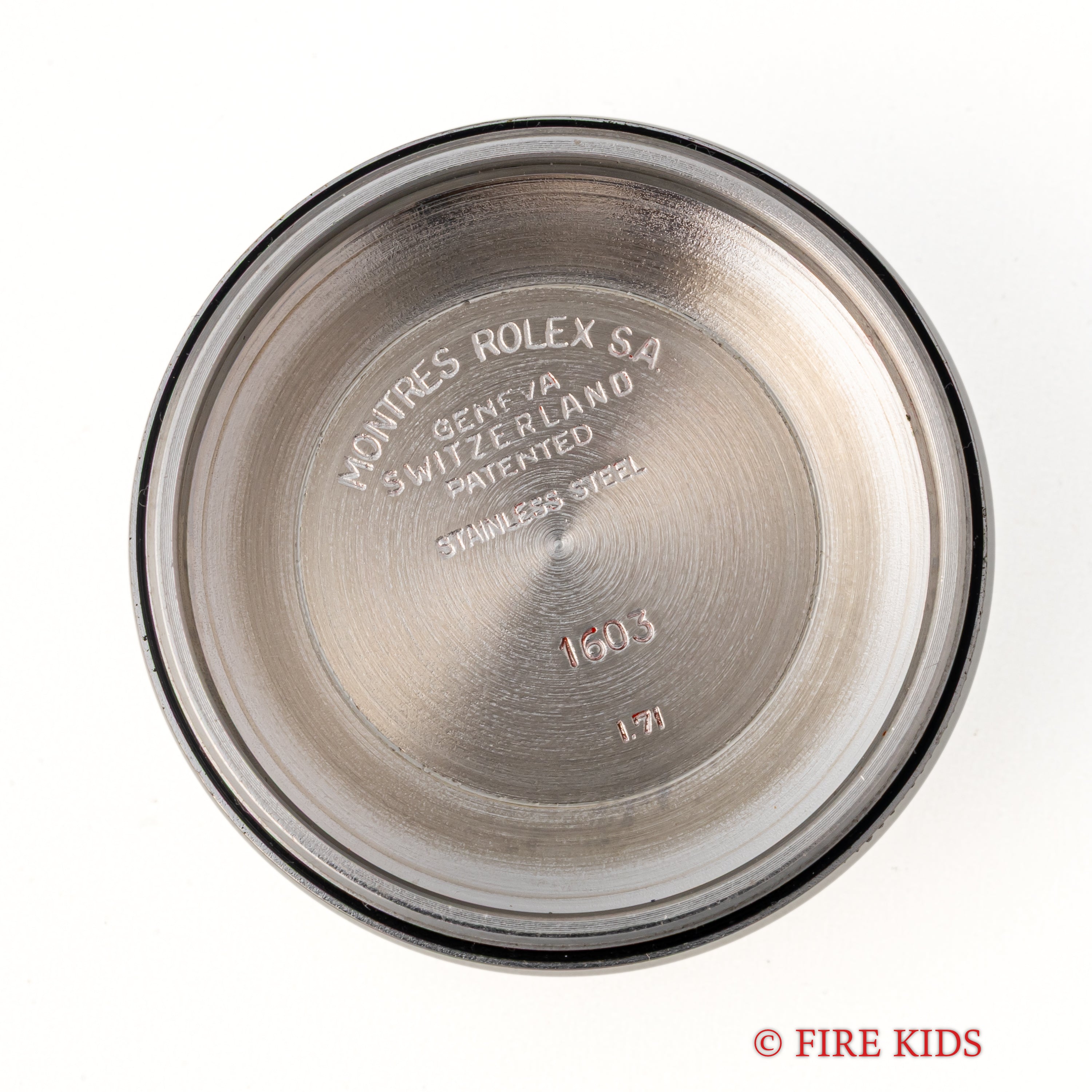 ロレックス デイトジャスト コンフェッティダイヤル 1971年製 Ref.1603 レッドアイ 純正ジュビリーブレス