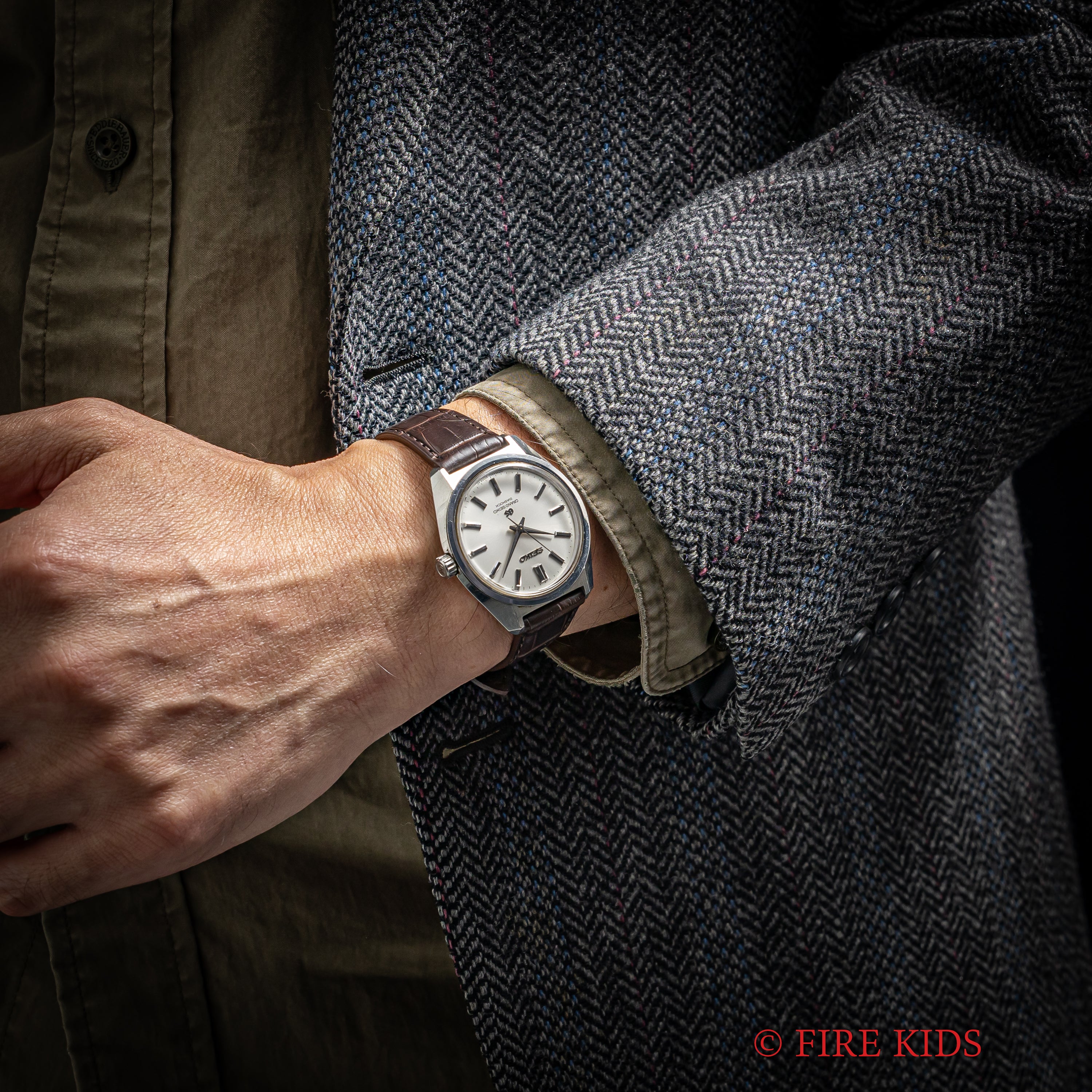 グランドセイコー 手巻き 1967年製 44GS前期 手巻 Ref.4420-9000 セイコースタイルケース