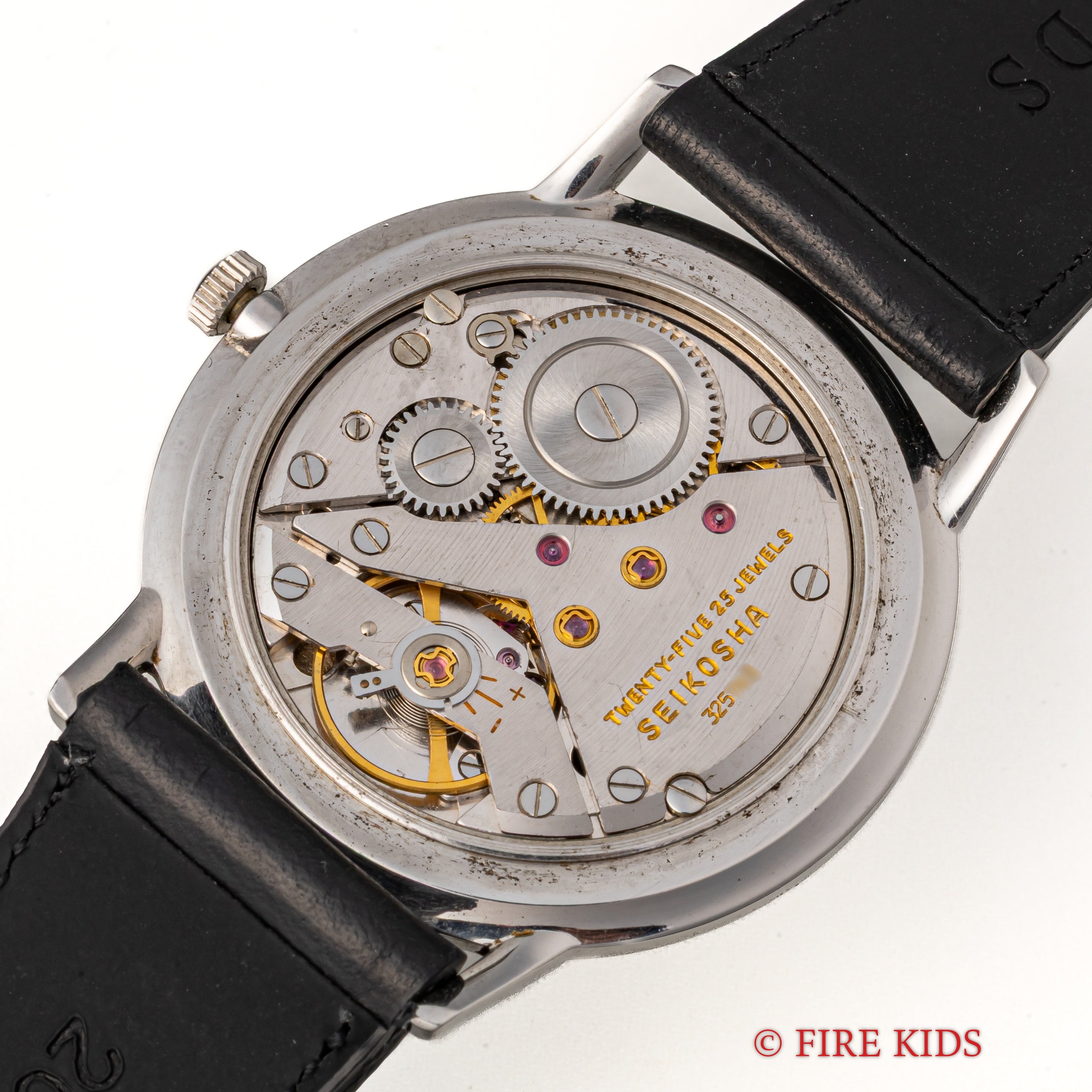 セイコー ゴールドフェザー 1963年製 薄型手巻き センターセコンド ステンレスケース