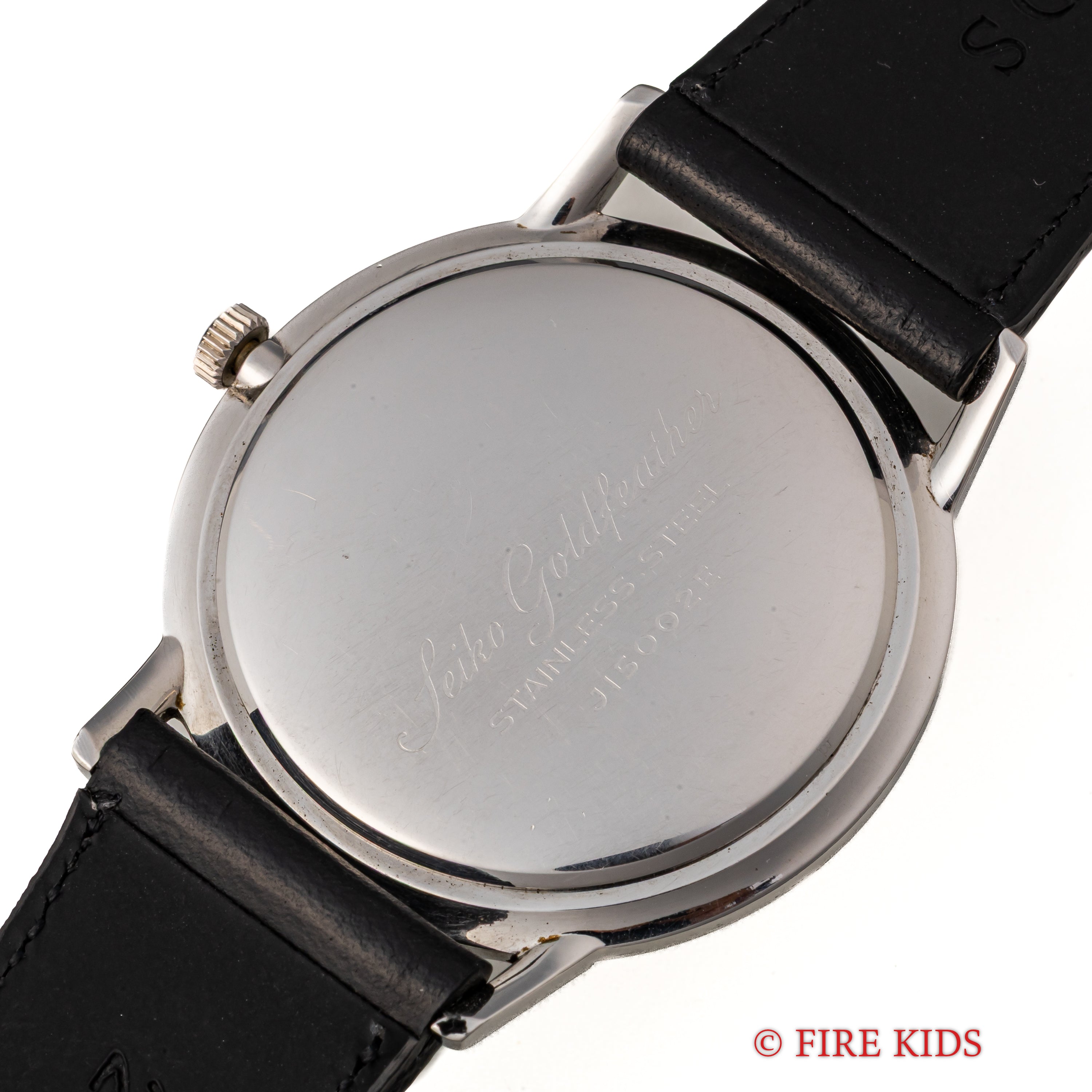 セイコー ゴールドフェザー 1963年製 薄型手巻き センターセコンド ステンレスケース