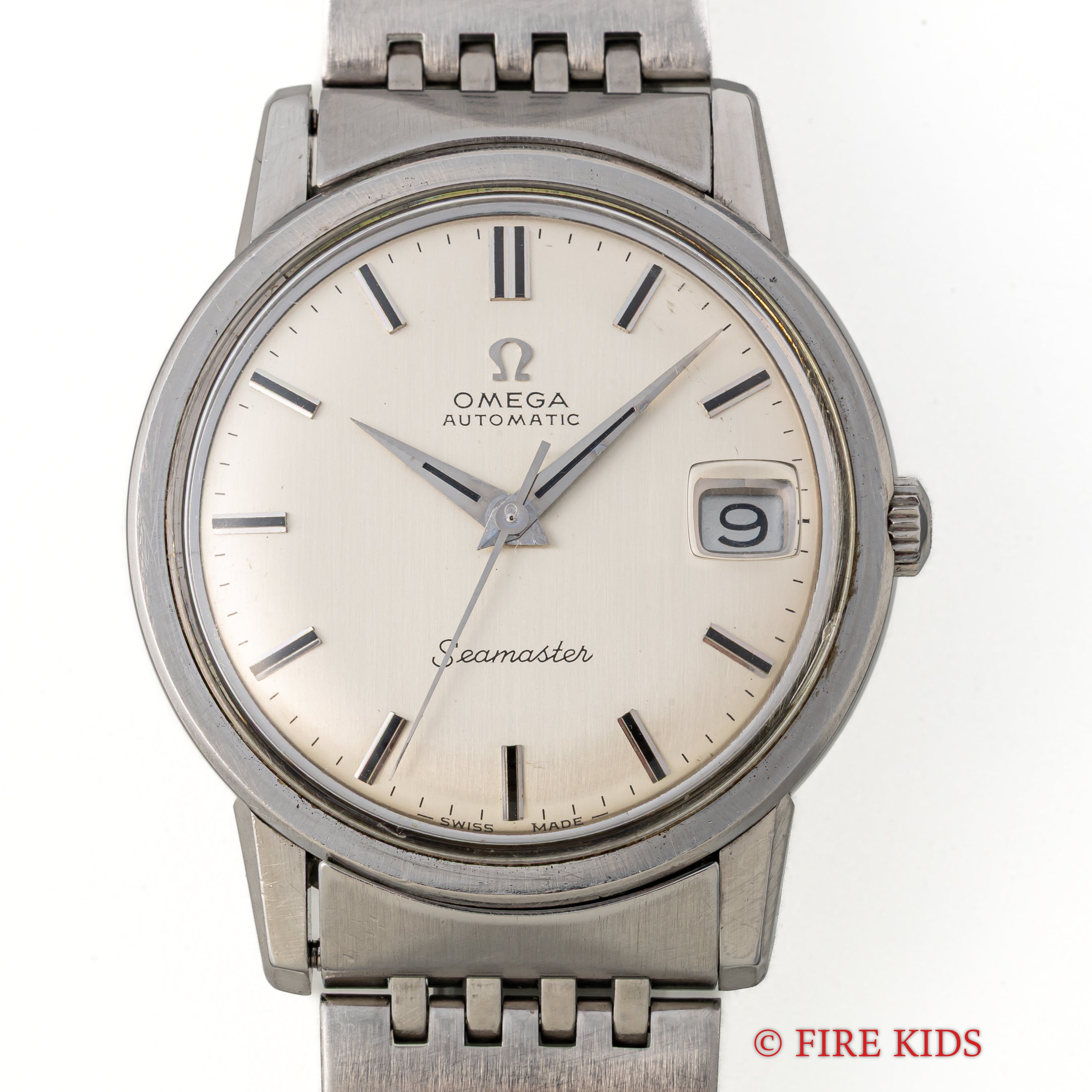 オメガ シーマスター 1967年製 自動巻 Cal.565 Ref.166.003 純正ブレス付