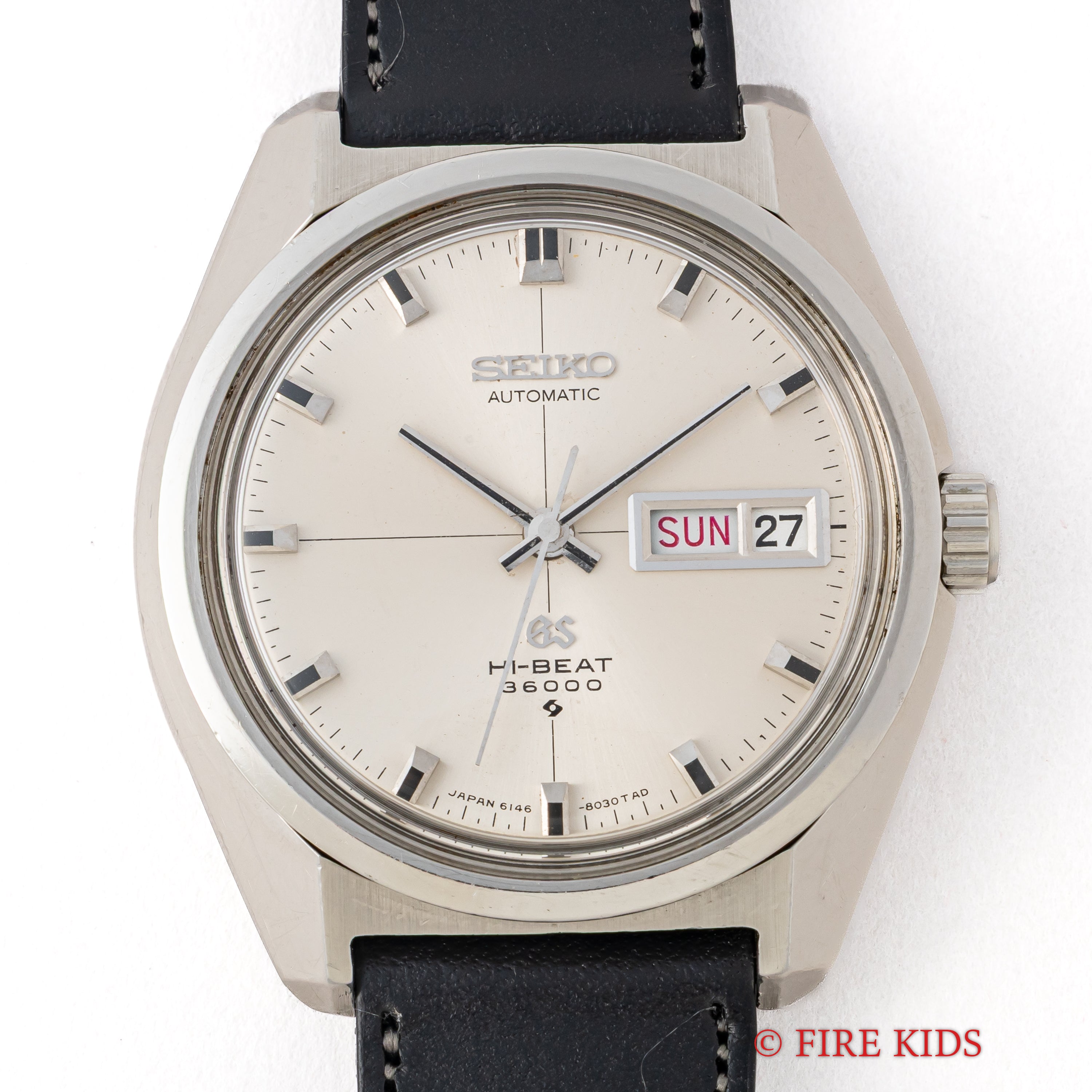 セイコー 61GS 36000 Ref.6146-8000 1968年製 クロスライン ハイビート自動巻き 10振動