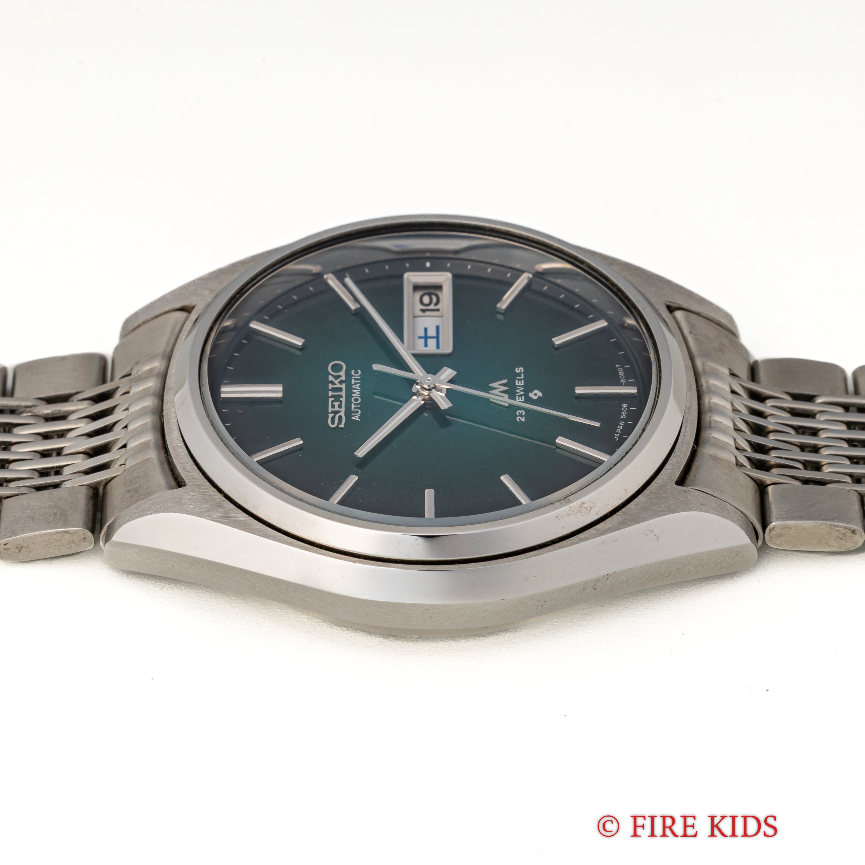 セイコー LM 1975年製 純正ブレス付き Ref.5606-8050 自動巻き タグ・説明書付き N.O.S