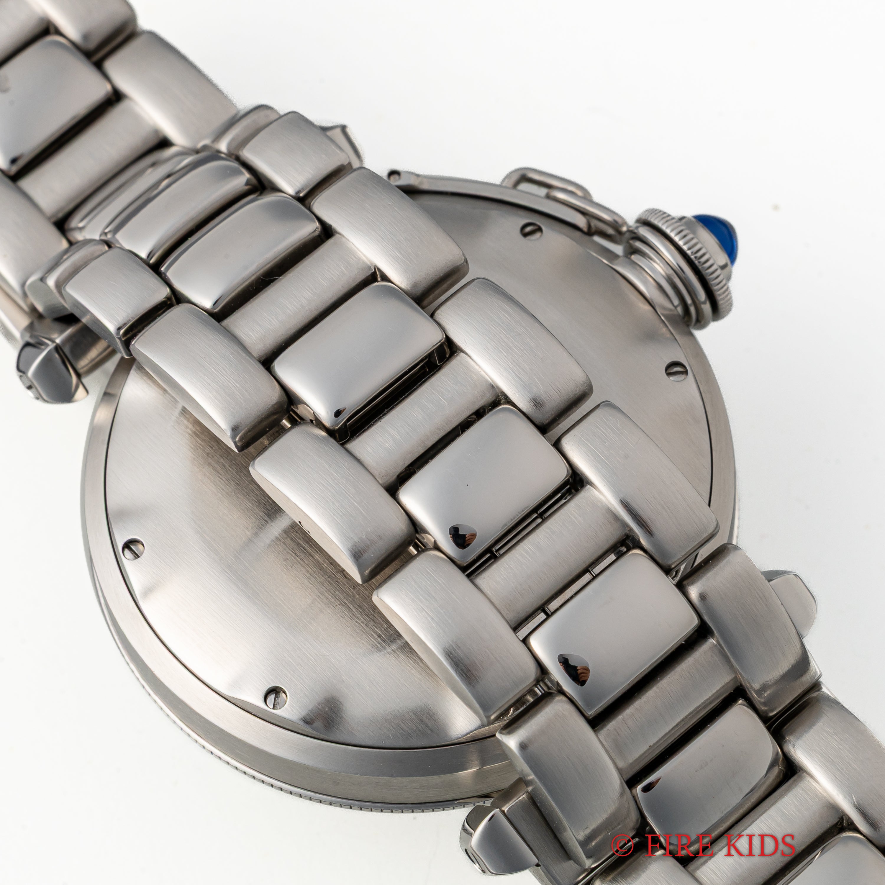 カルティエ パシャ プロンジャー 自動巻き 1980年代 38mmケース  ホワイトローマン