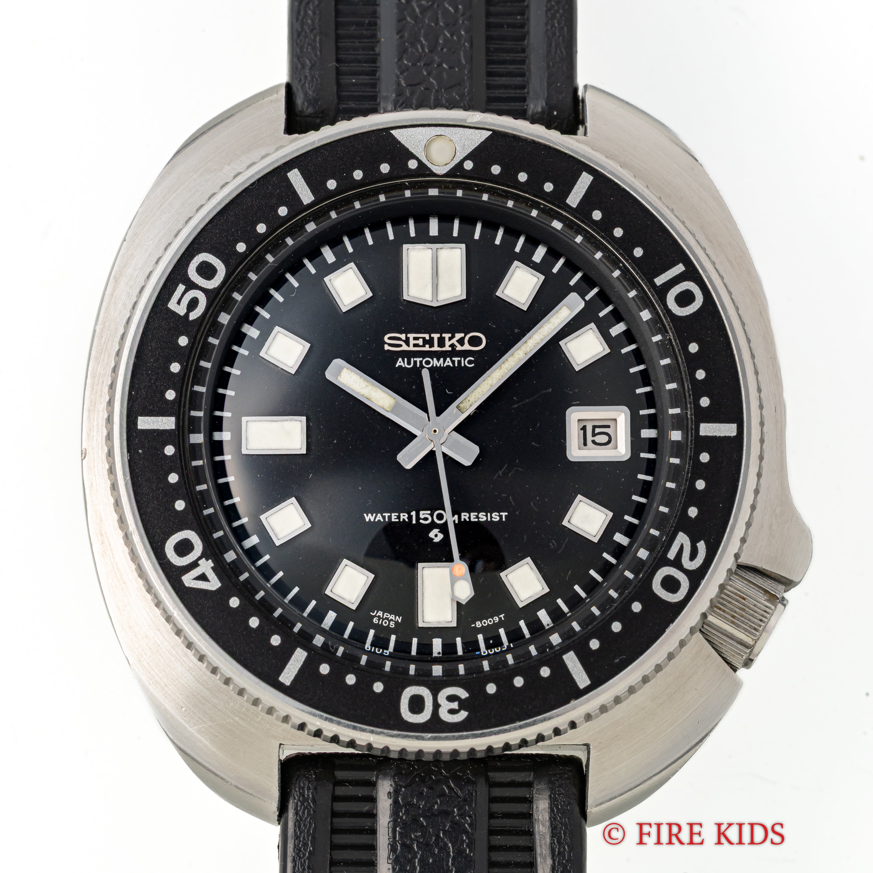 セイコー 150mダイバー 2nd後期 植村ダイバー 1974年製 自動巻き Ref