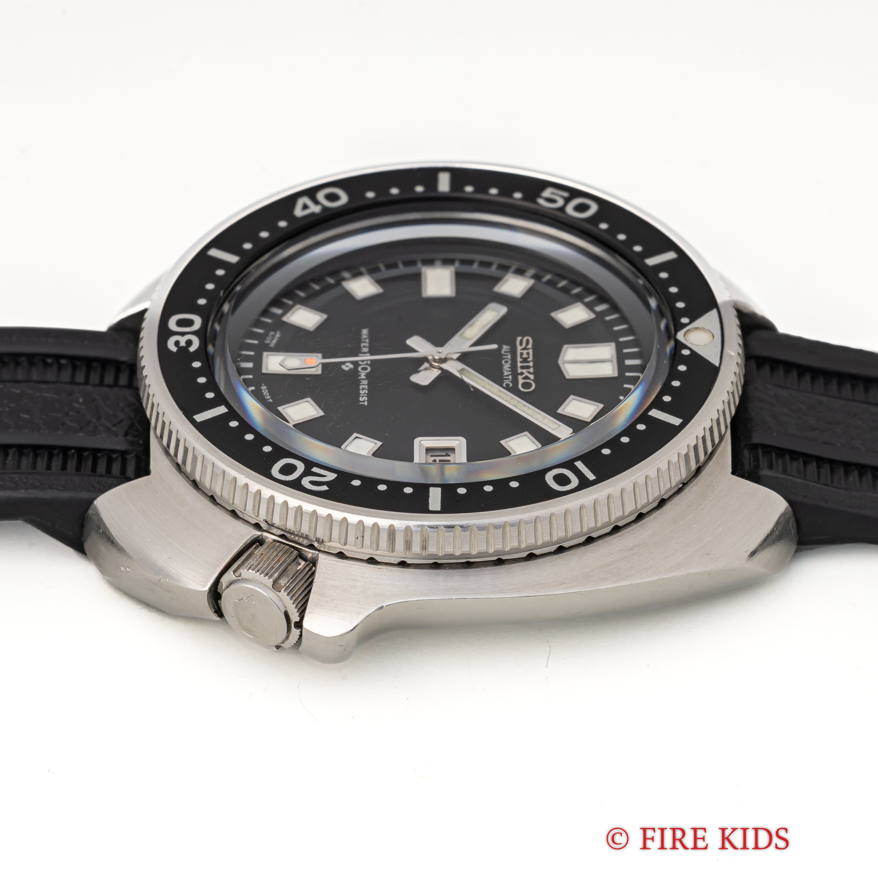 セイコー 150mダイバー 2nd後期 植村ダイバー 1974年製 自動巻き Ref.6105-8110 オリジナルラバーベルト