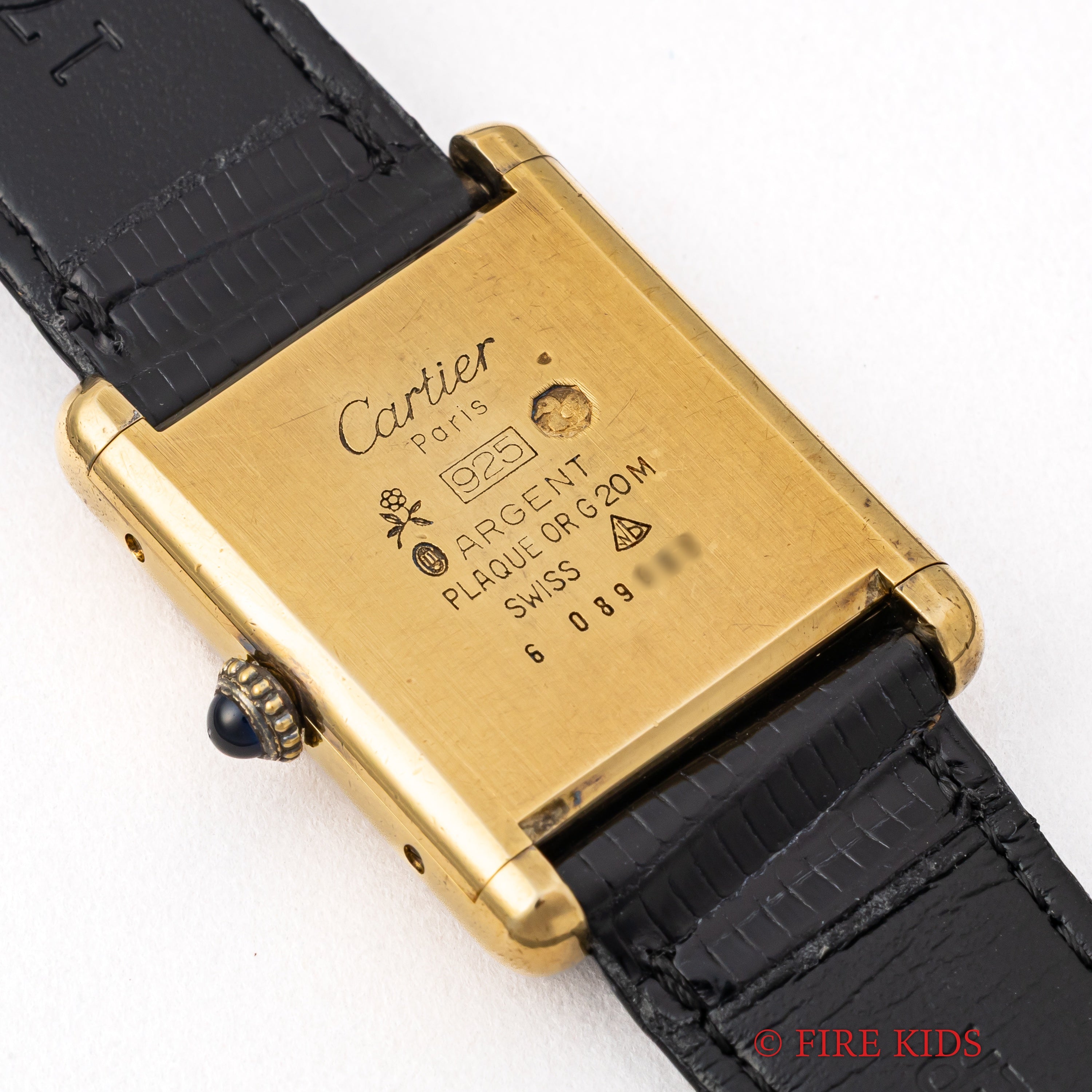 カルティエ マストタンク LM アイボリー ローマン 手巻き 1980年代製