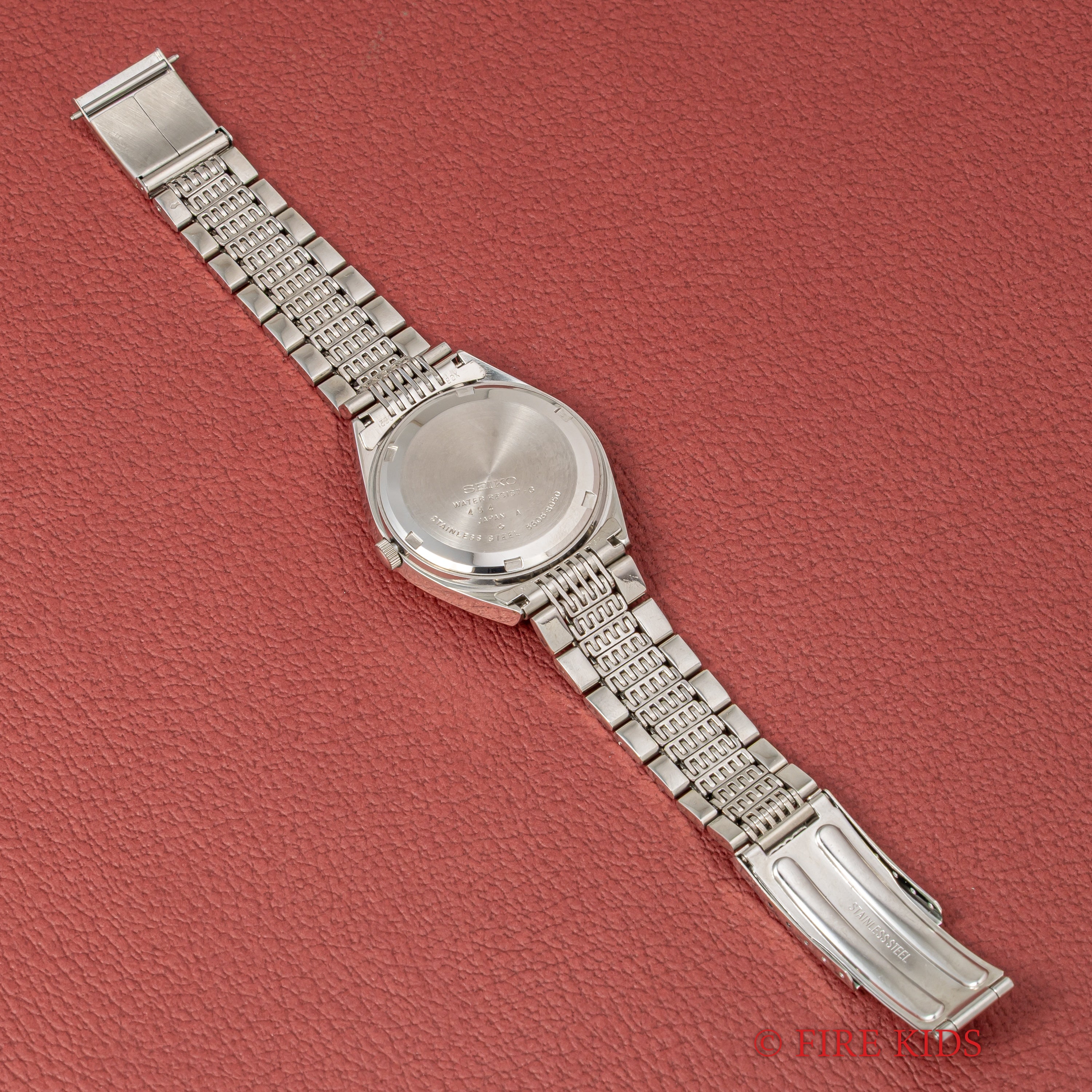 セイコー LM 1975年製 純正ブレス付き Ref.5606-8050 自動巻き タグ・説明書付き N.O.S