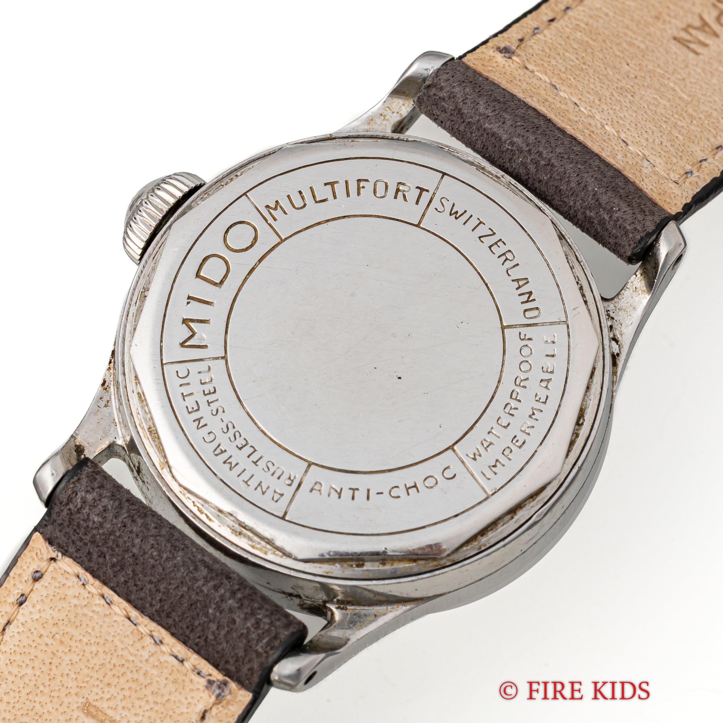 ミドー マルチフォート1940年代製 ブルズアイダイヤル スモールセコンド手巻