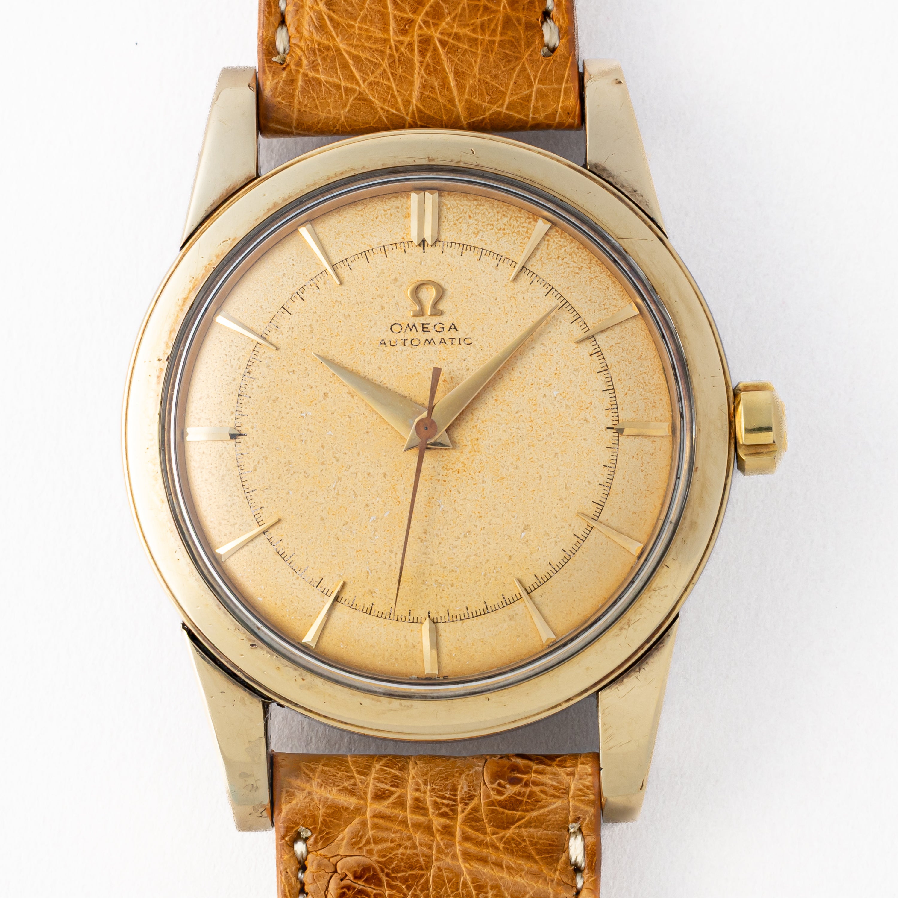 オメガ シーマスター バンパーオートマチック 1950年製 トップゴールド ダイヤル Ref.2577-8 Cal.351