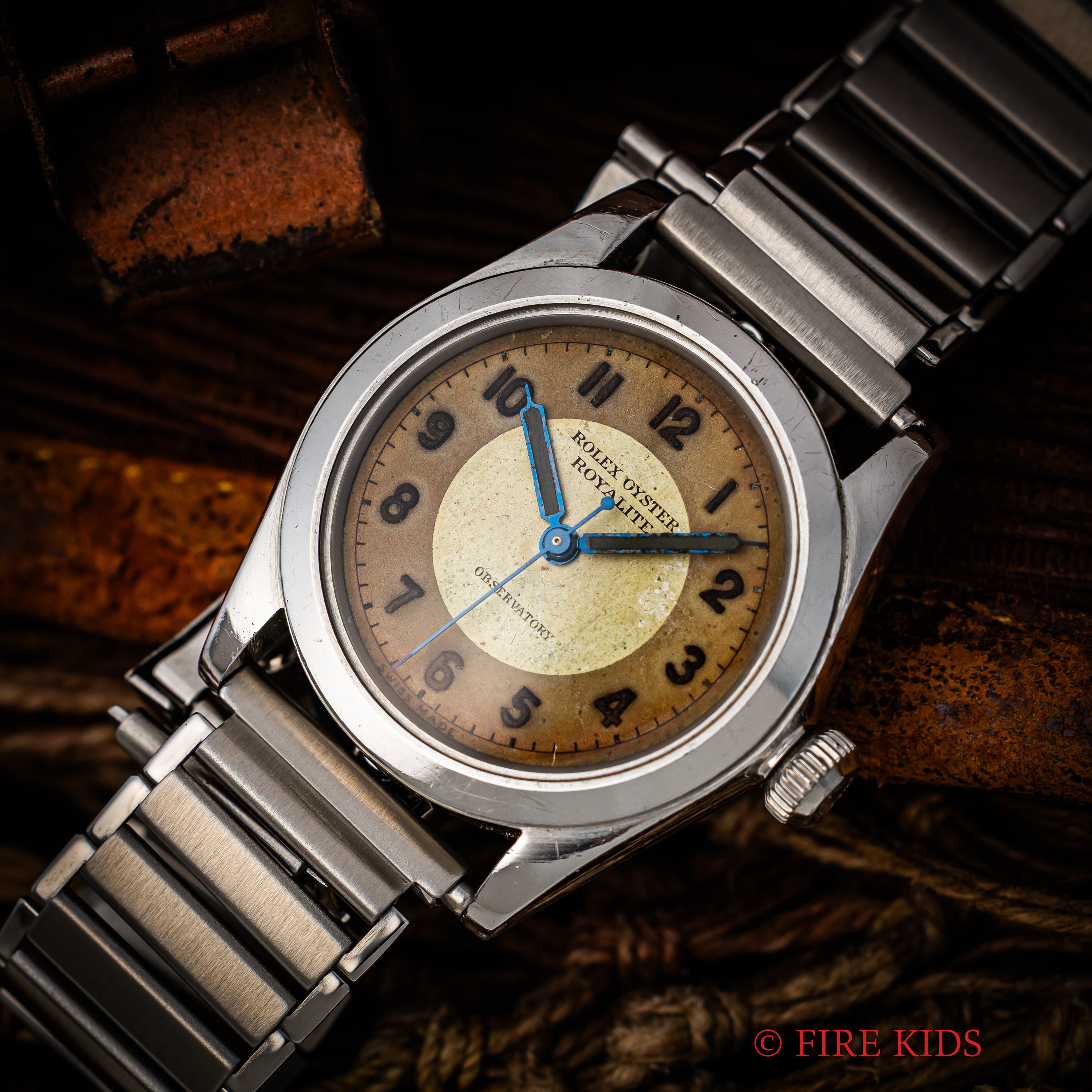 ロレックス オイスター ローヤライト 1942年製 Ref.2280 ツートン