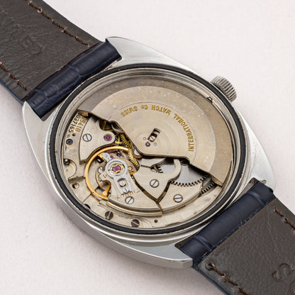 IWC トノーケース 1971年製 Ref.1827 ブルーダイヤル Cal.8541B ペラトン式自動巻き