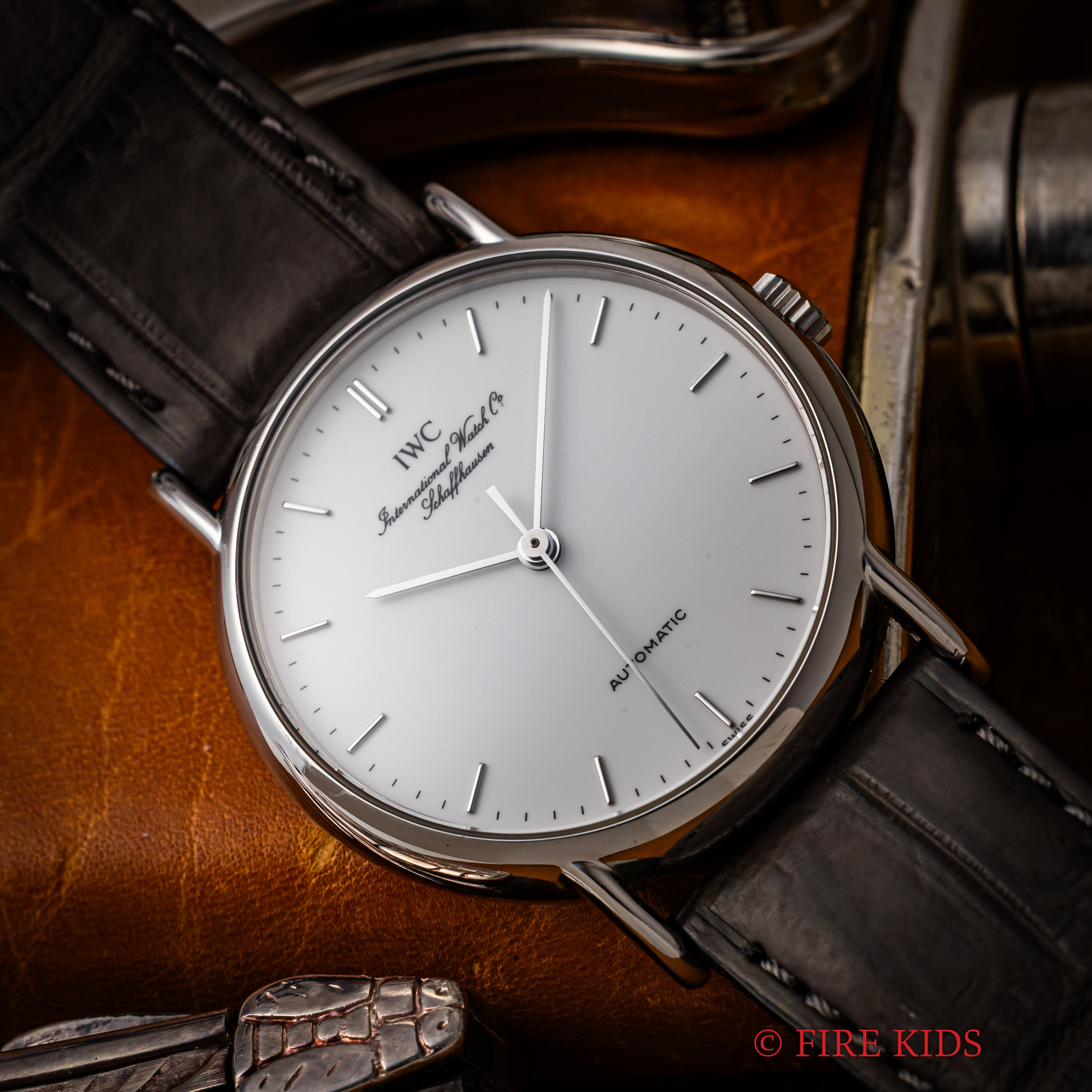 IWC ポートフィノ　自動巻き ホワイトダイヤル 時計 IWC ポートフィノ ノンデイト 1991年製 自動巻 ホワイトエナメル