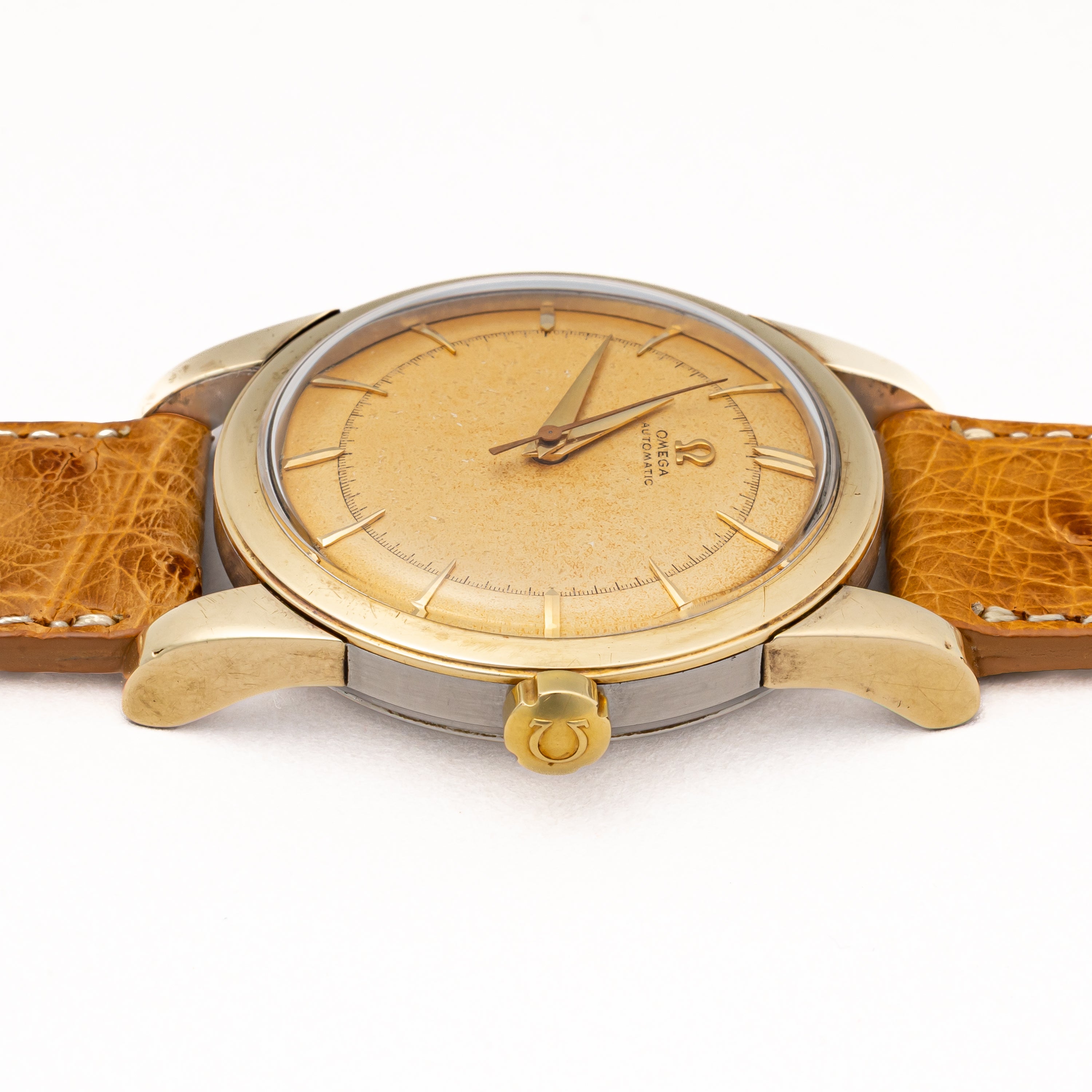 オメガ シーマスター バンパーオートマチック 1950年製 トップゴールド ダイヤル Ref.2577-8 Cal.351