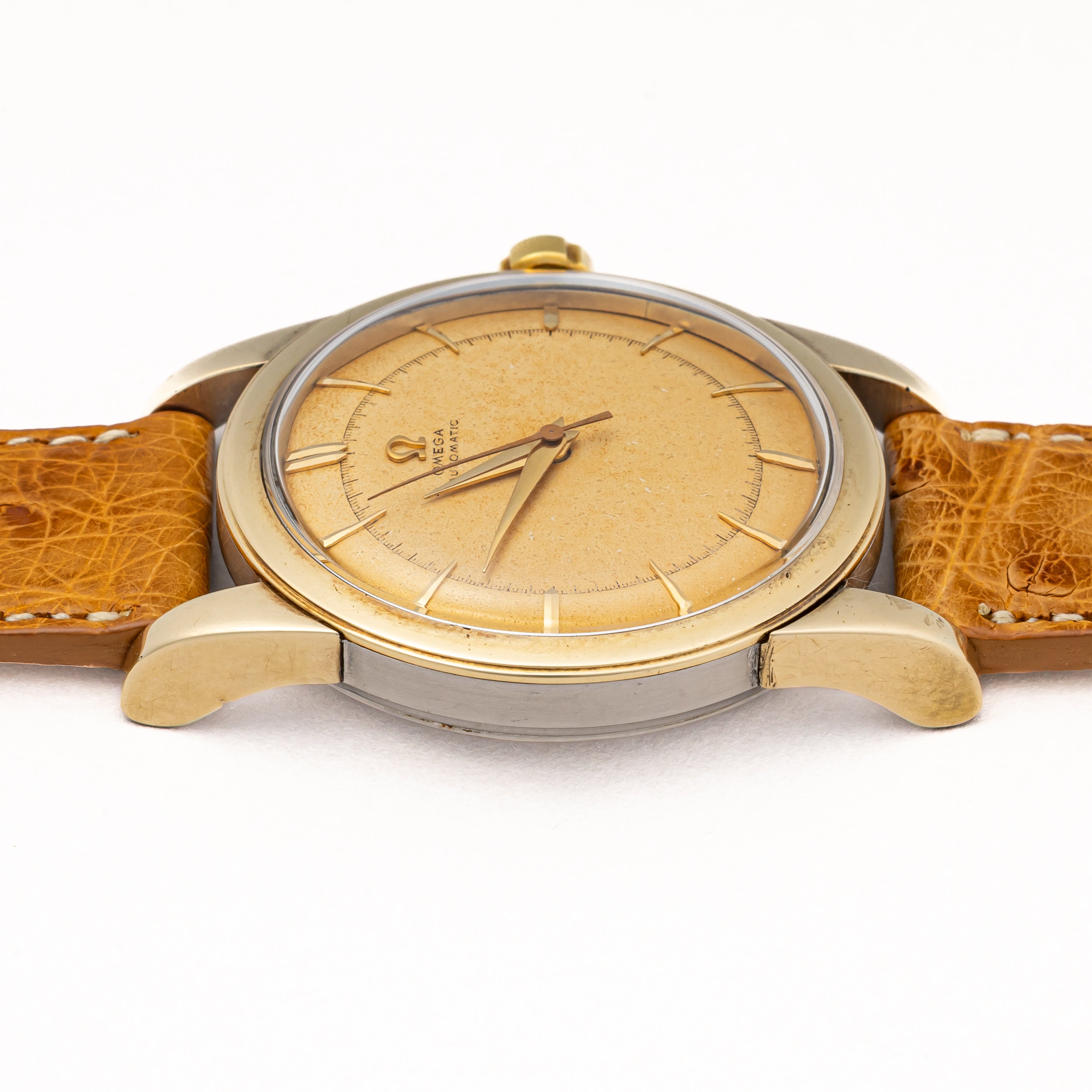 オメガ シーマスター バンパーオートマチック 1950年製 トップゴールド ダイヤル Ref.2577-8 Cal.351