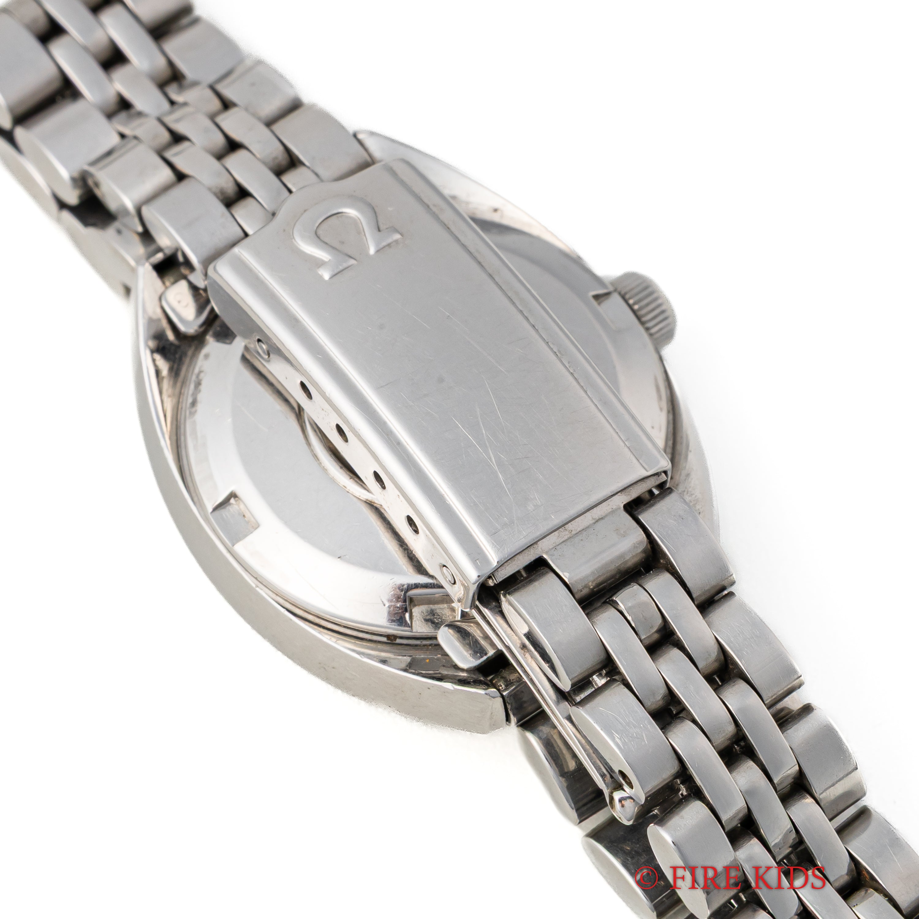 オメガ コンステレーション 1968年製 ジェンタデザイン レディース 純正ステンレスブレス付