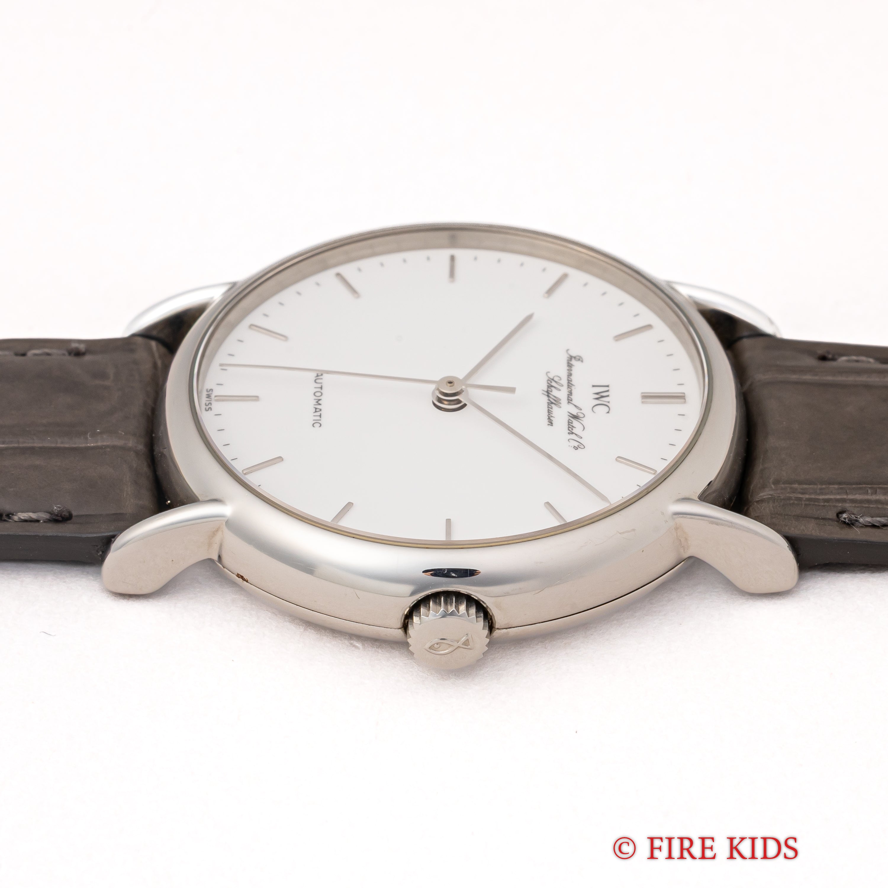 IWC ポートフィノ ノンデイト 1991年製 自動巻 ホワイトエナメルダイヤル 純正尾錠付き