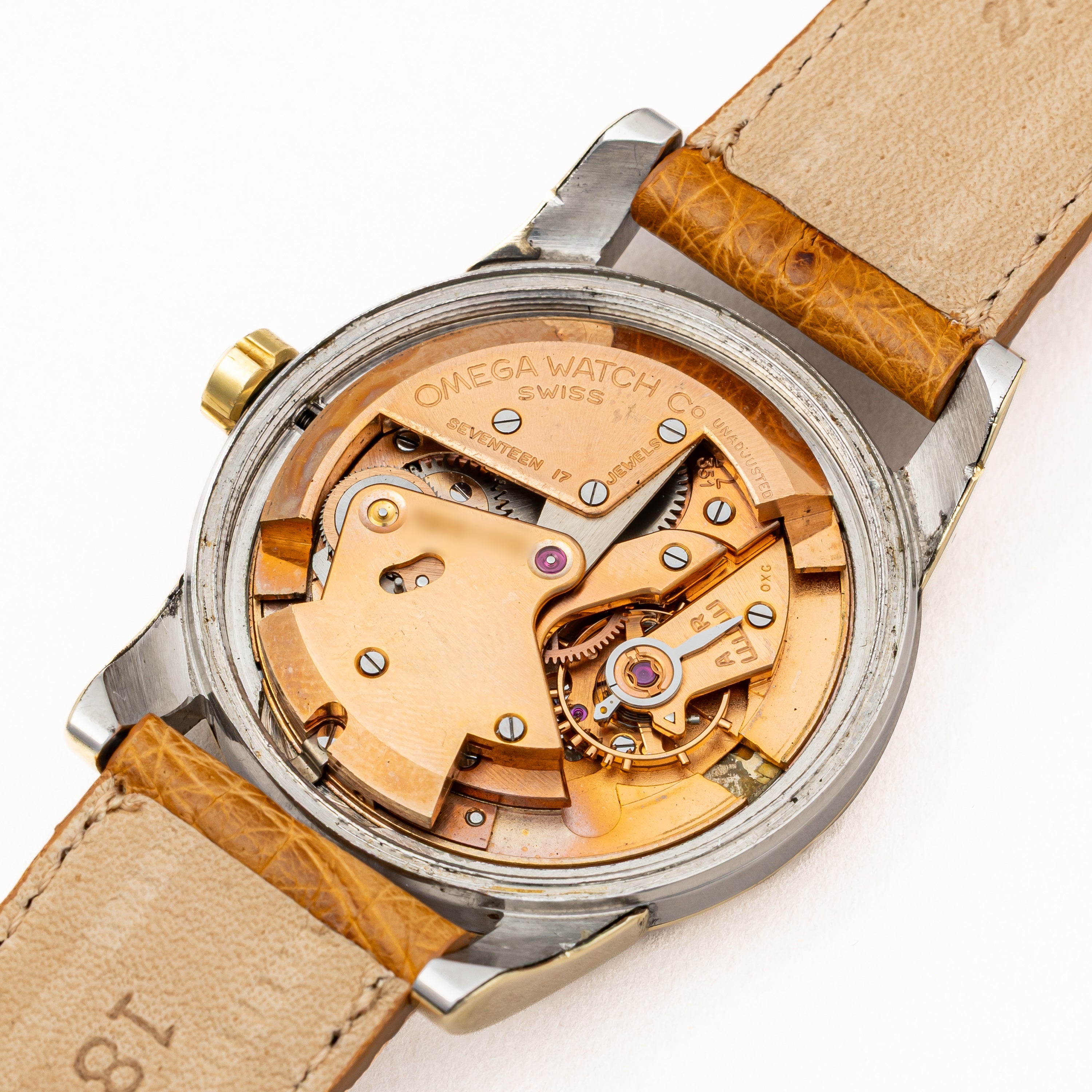 オメガ シーマスター バンパーオートマチック 1950年製 トップゴールド ダイヤル Ref.2577-8 Cal.351