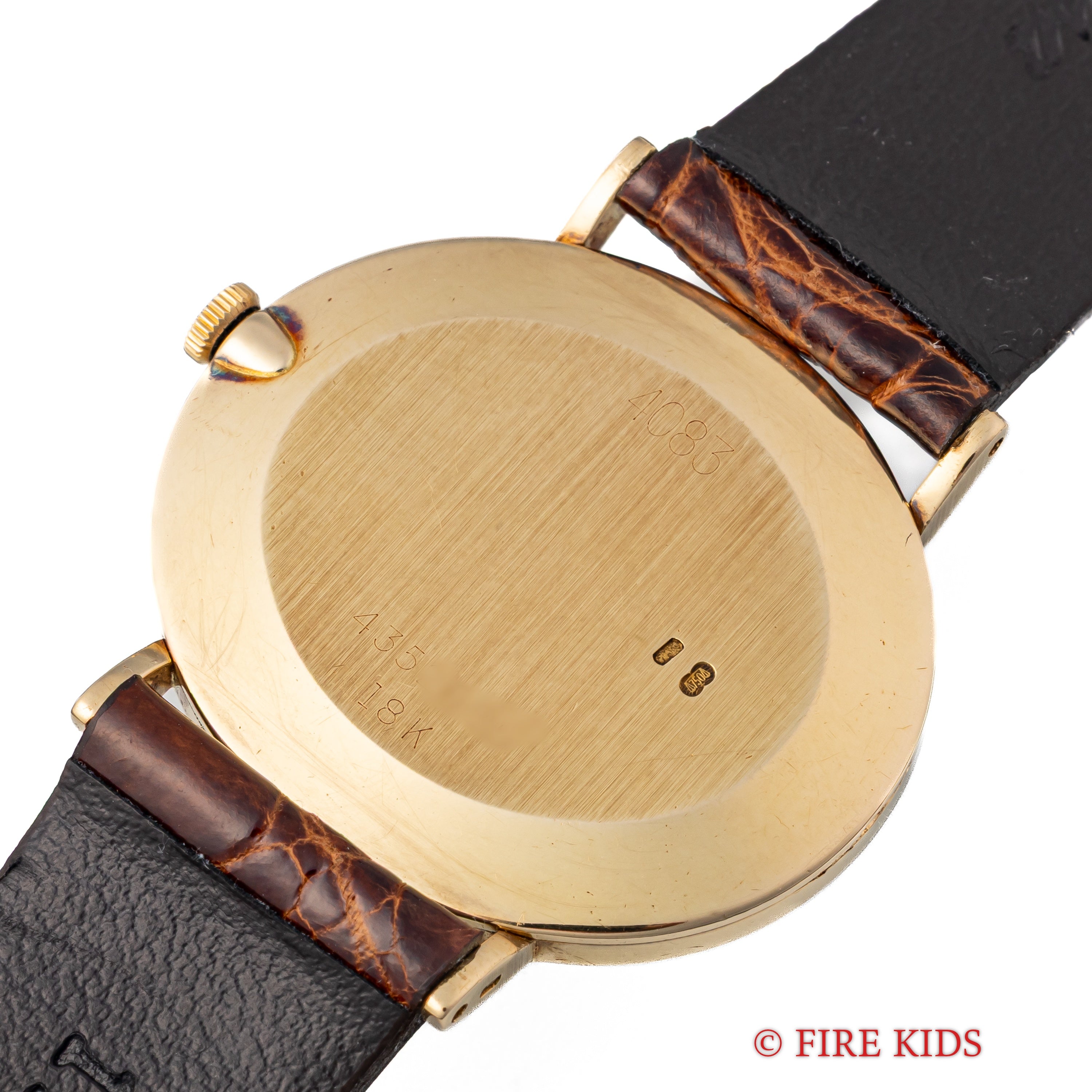 ロレックス チェリーニ 18金無垢イエローゴールド 1975年製 オーバル型 ブルーグラデーション 手巻き Ref.4083 王冠尾錠