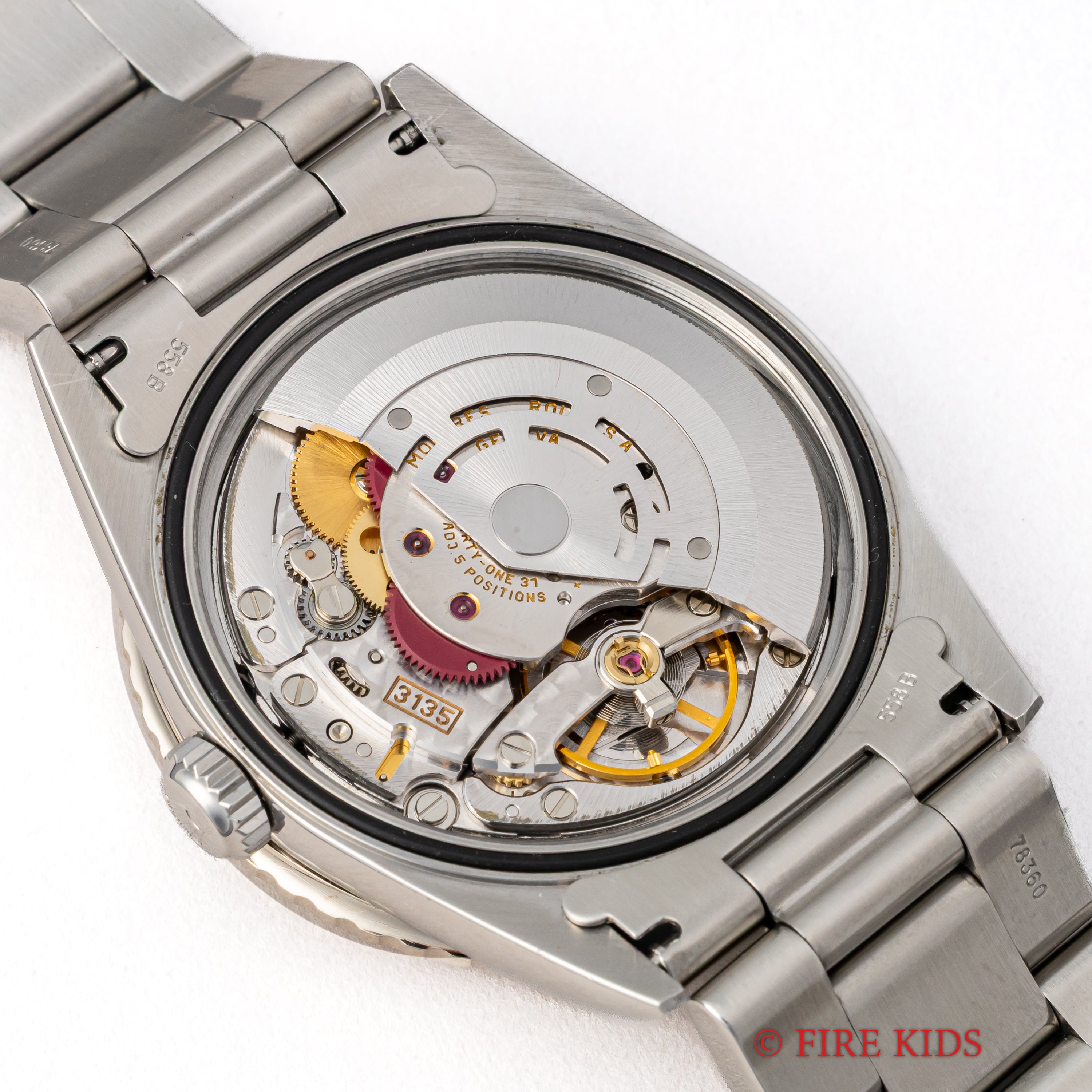 ロレックス サンダーバード 2002年製 Ref.16264 シルバーローマン 3連オイスターブレス 箱、ギャラ、タグ、ベゼルカバー付き