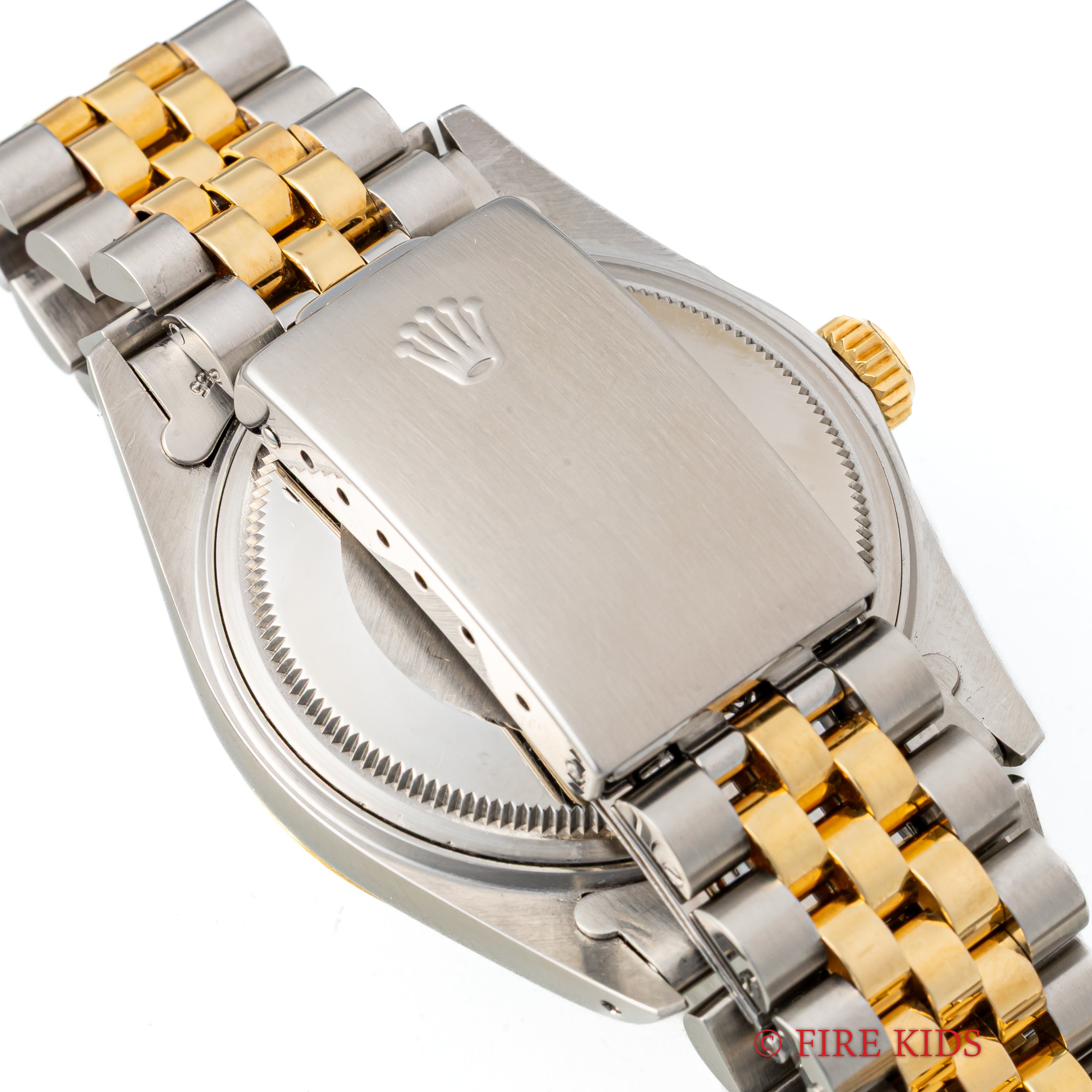 ロレックス 1986年製 デイトジャスト アイボリーローマンダイヤル Ref.16013 純正コンビジュビリーブレス