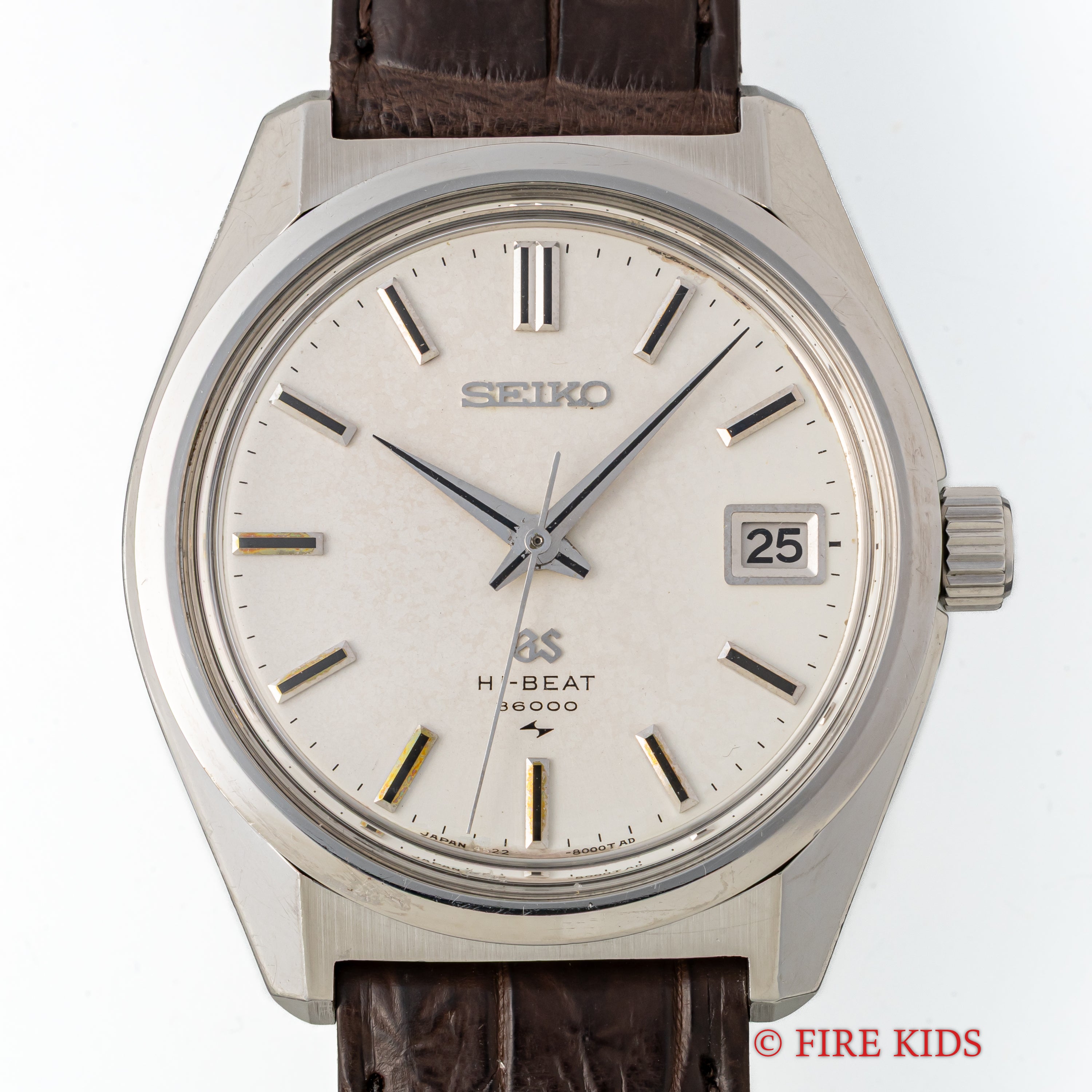 グランドセイコー 1969年製 10振動 手巻き 45GS Ref.4522-8000 ハイビート セイコースタイルケース