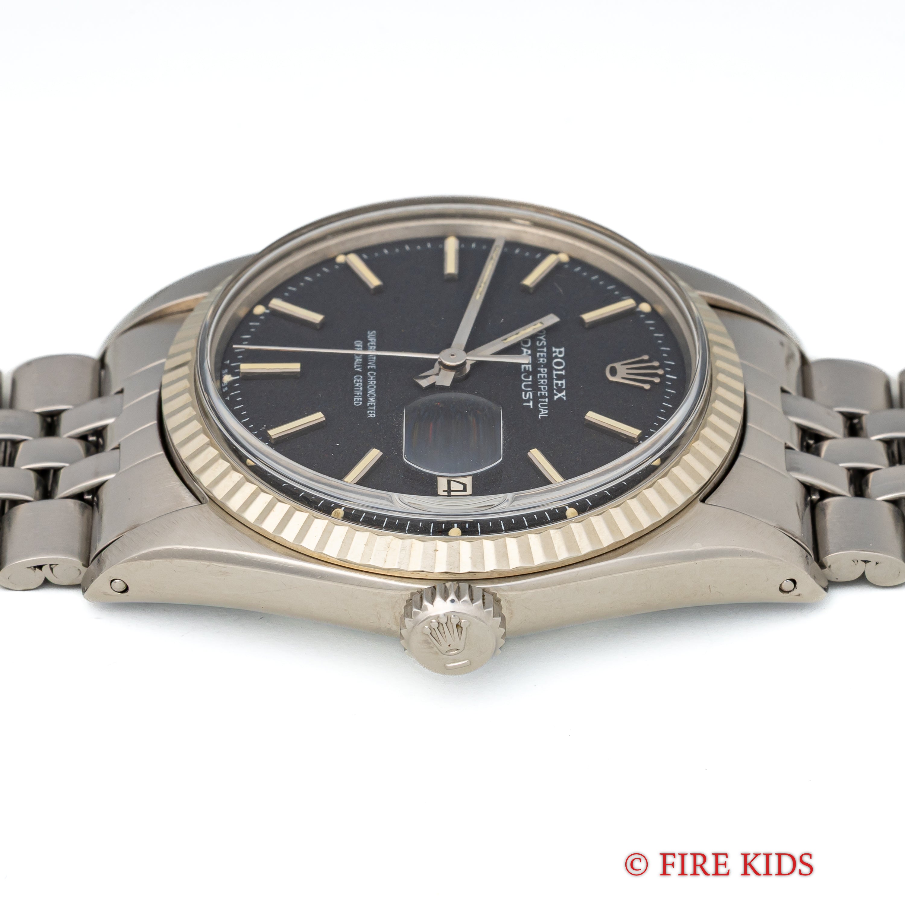 ロレックス デイトジャスト コンフェッティダイヤル 1968年製 Ref.1601 レッドアイ 純正ジュビリーブレス