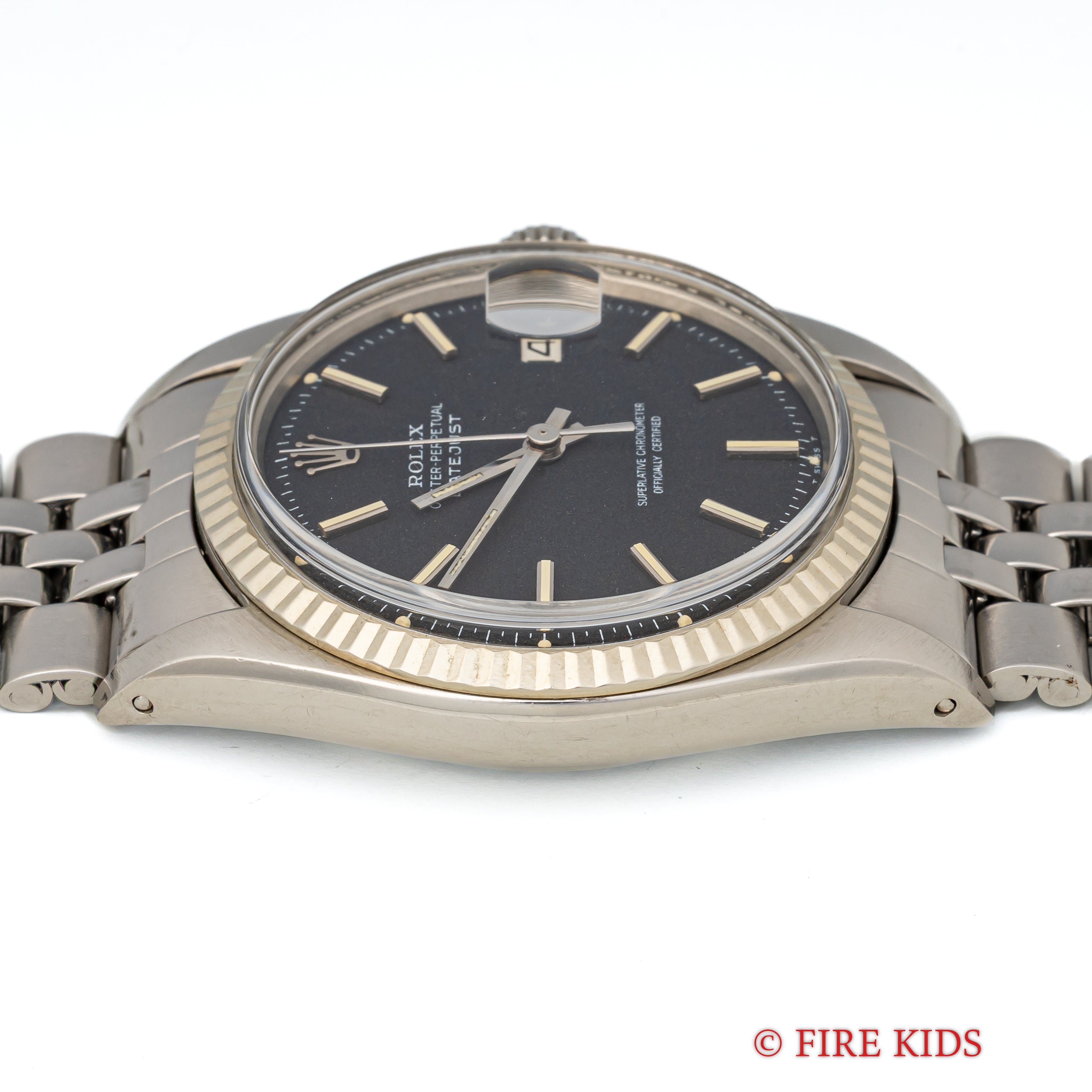 ロレックス デイトジャスト コンフェッティダイヤル 1968年製 Ref.1601 レッドアイ 純正ジュビリーブレス