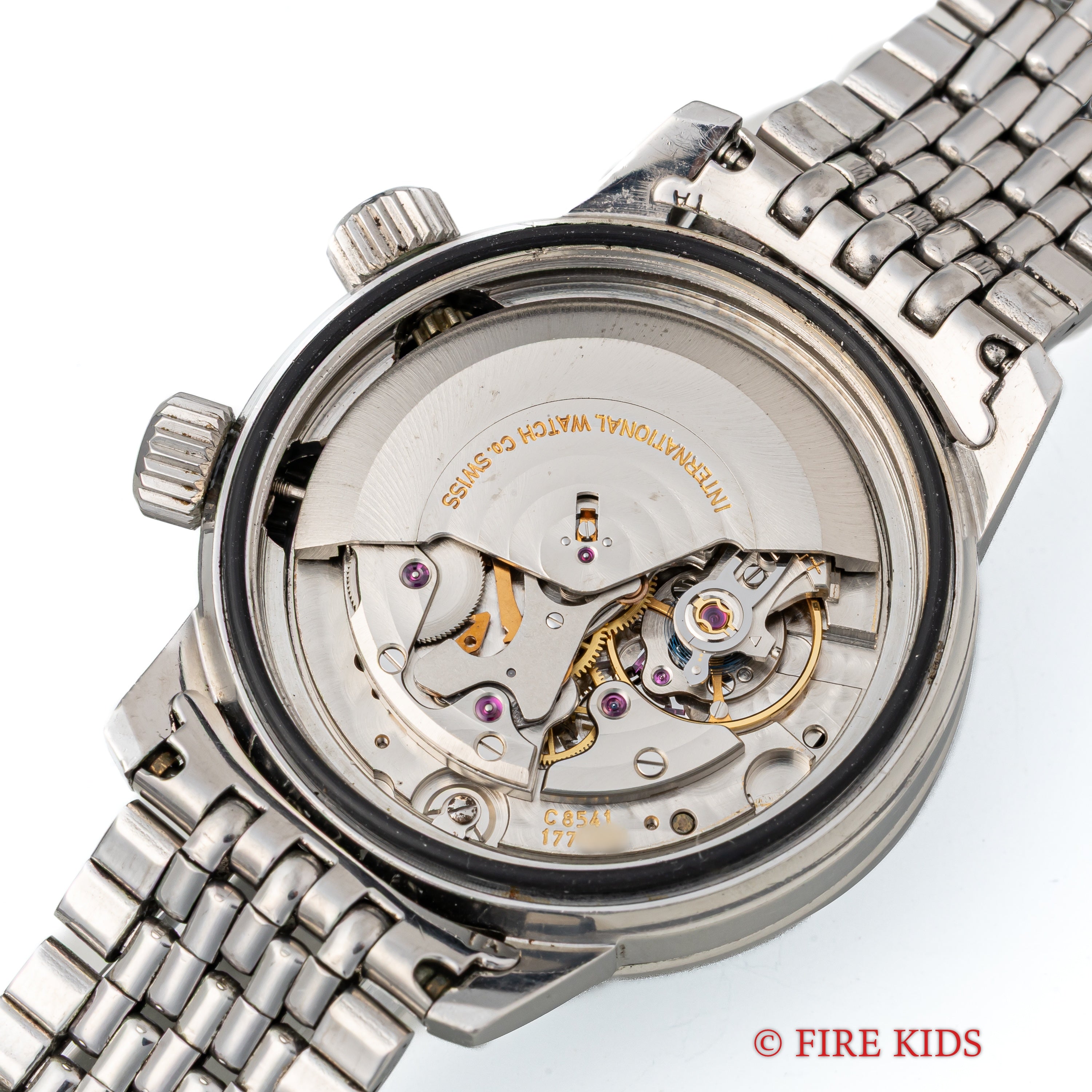 IWC　アクアタイマー ファーストモデル 1969年製 ブラックダイヤル Ref.812 Cal.8541 GFライスブレス