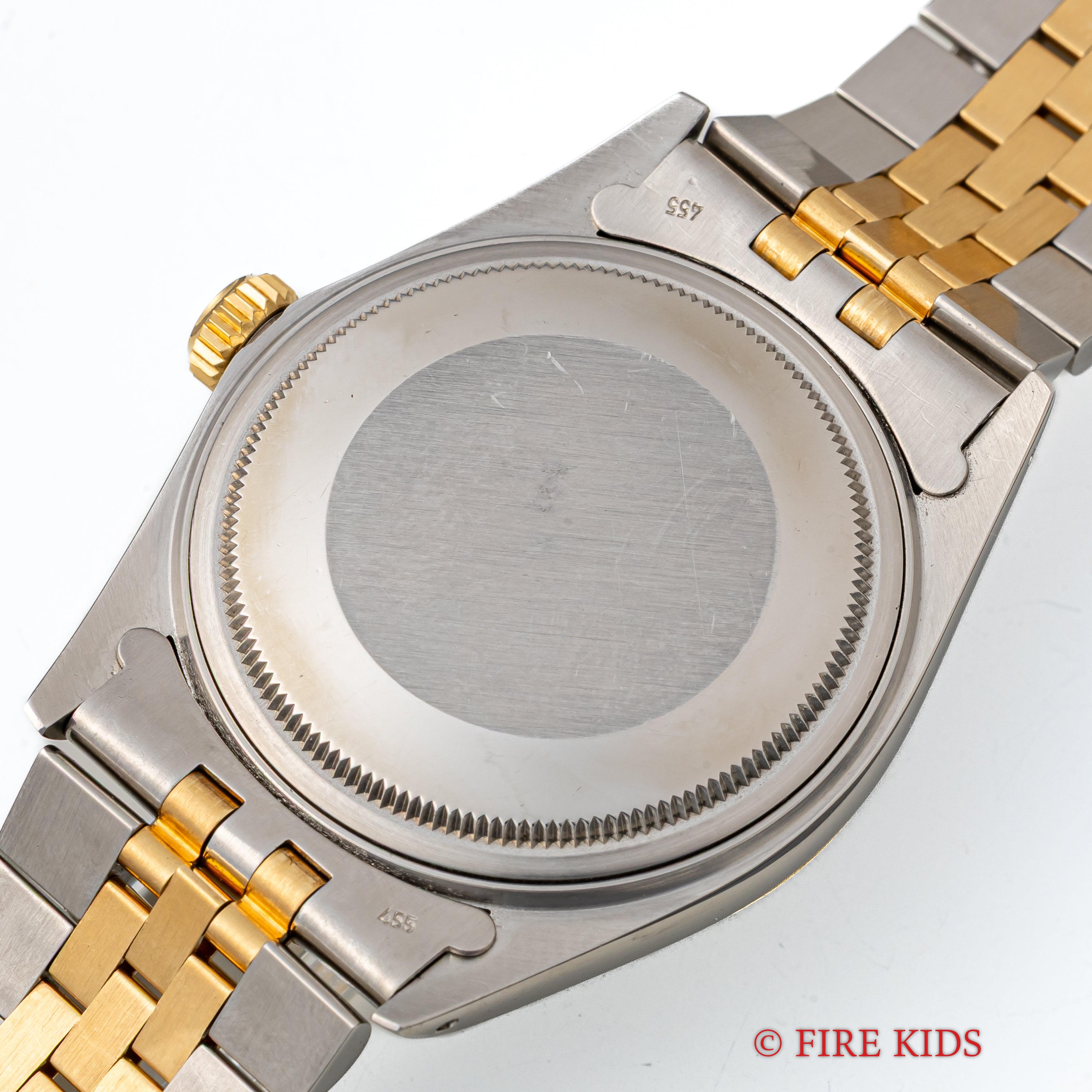 ロレックス 1986年製 デイトジャスト アイボリーローマンダイヤル Ref.16013 純正コンビジュビリーブレス