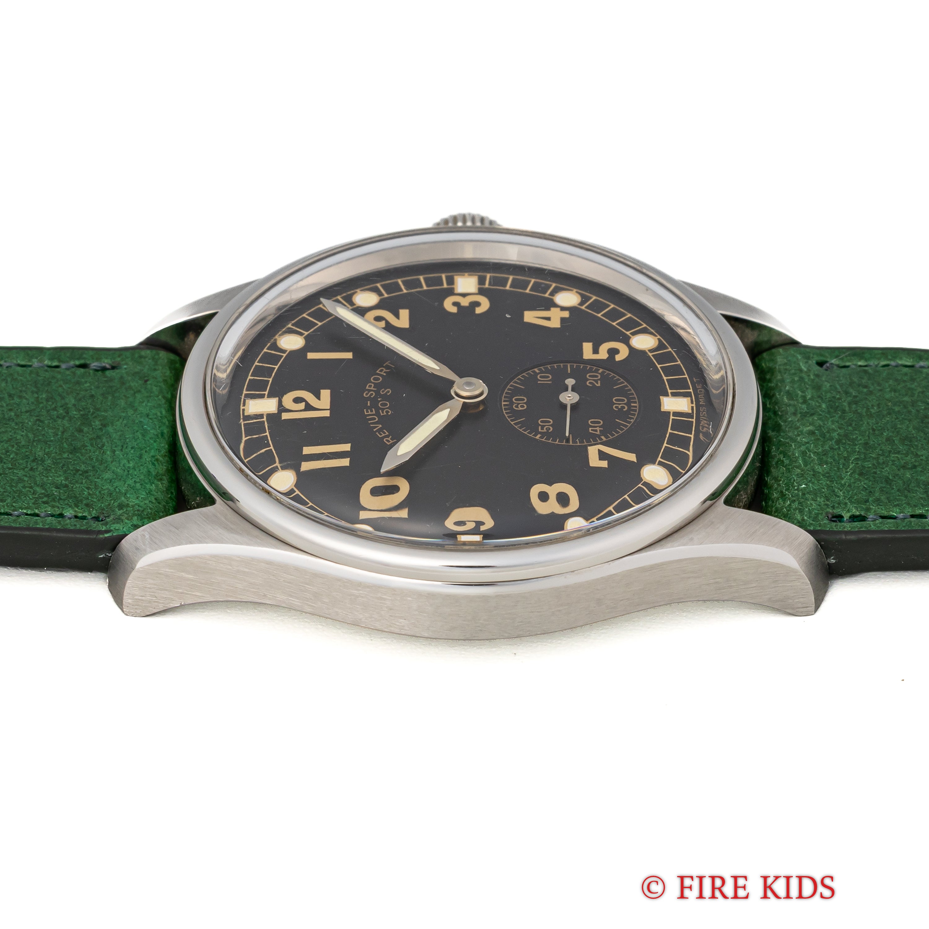 レヴュートーメン スポルト 1990年代製 スモセコ 手巻 純正尾錠付き