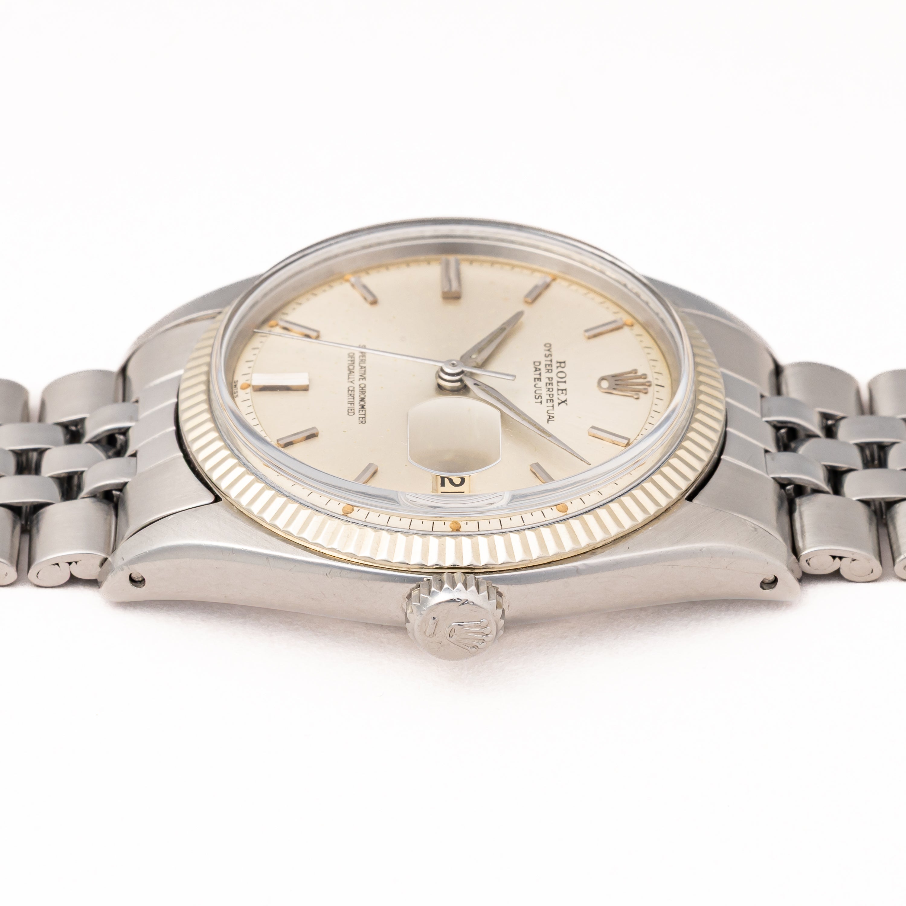 ロレックス デイトジャスト アルファハンド 自動巻き 1960年製 Ref.1601 Cal.1560
