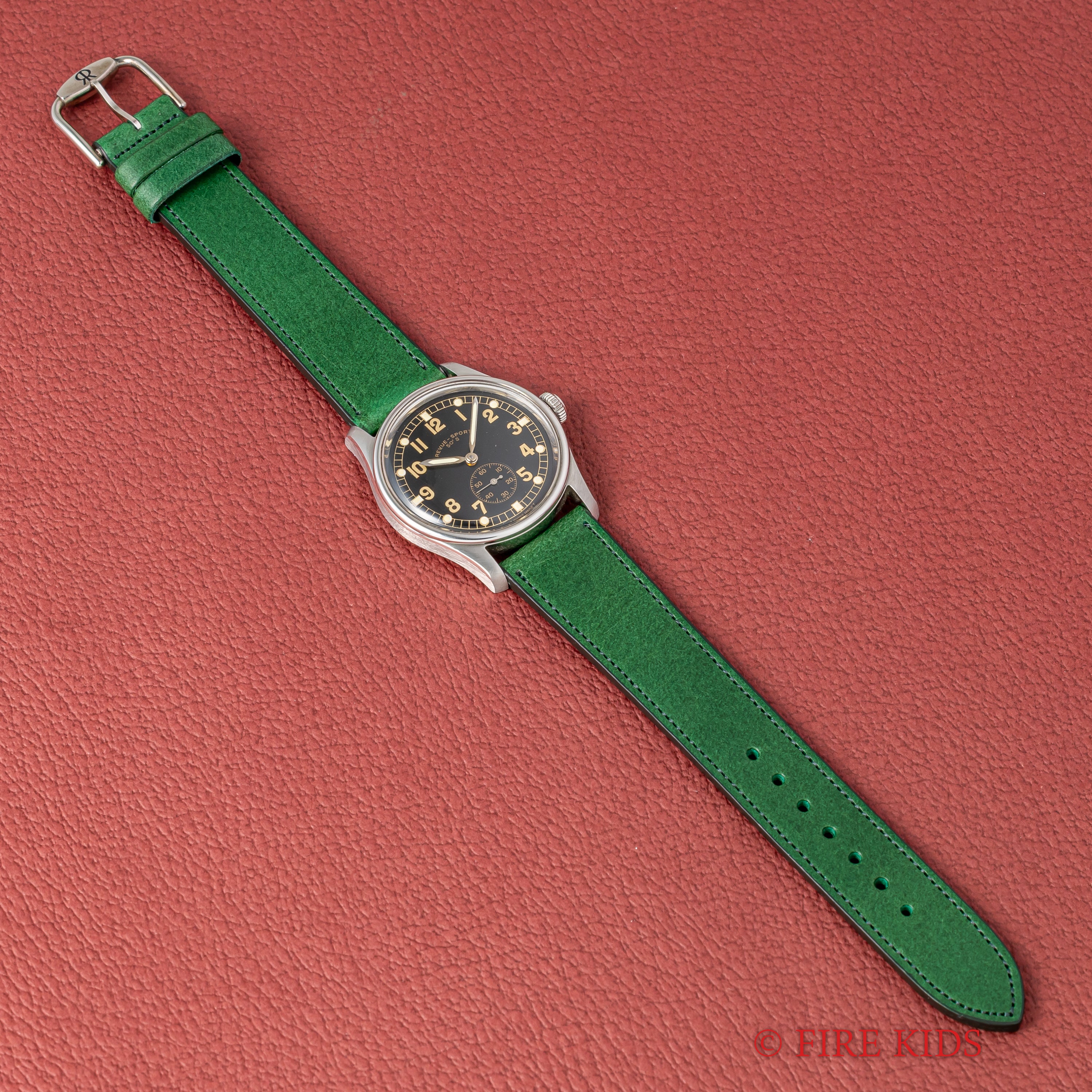 レヴュートーメン スポルト 1990年代製 スモセコ 手巻 純正尾錠付き