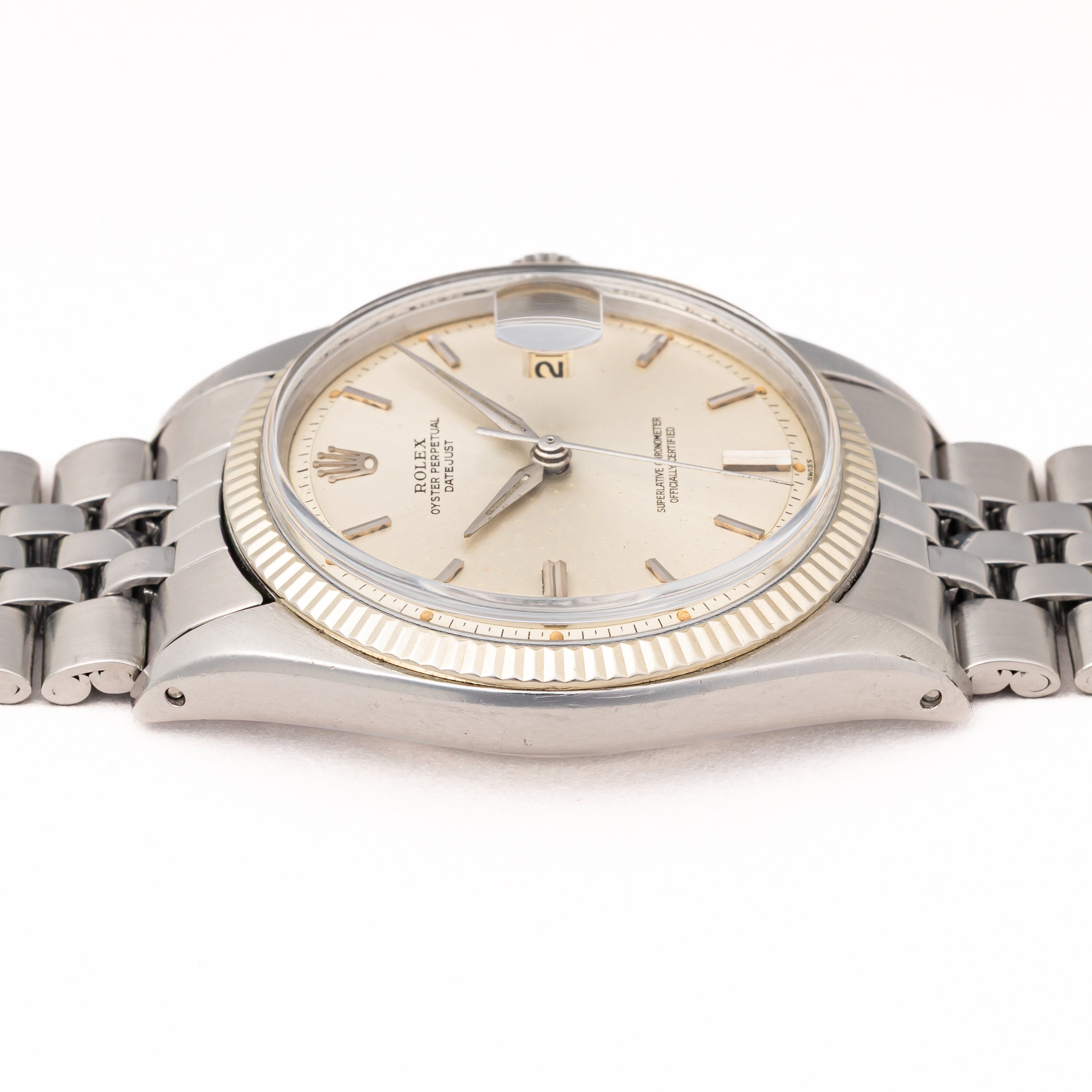 ロレックス デイトジャスト アルファハンド 自動巻き 1960年製 Ref.1601 Cal.1560