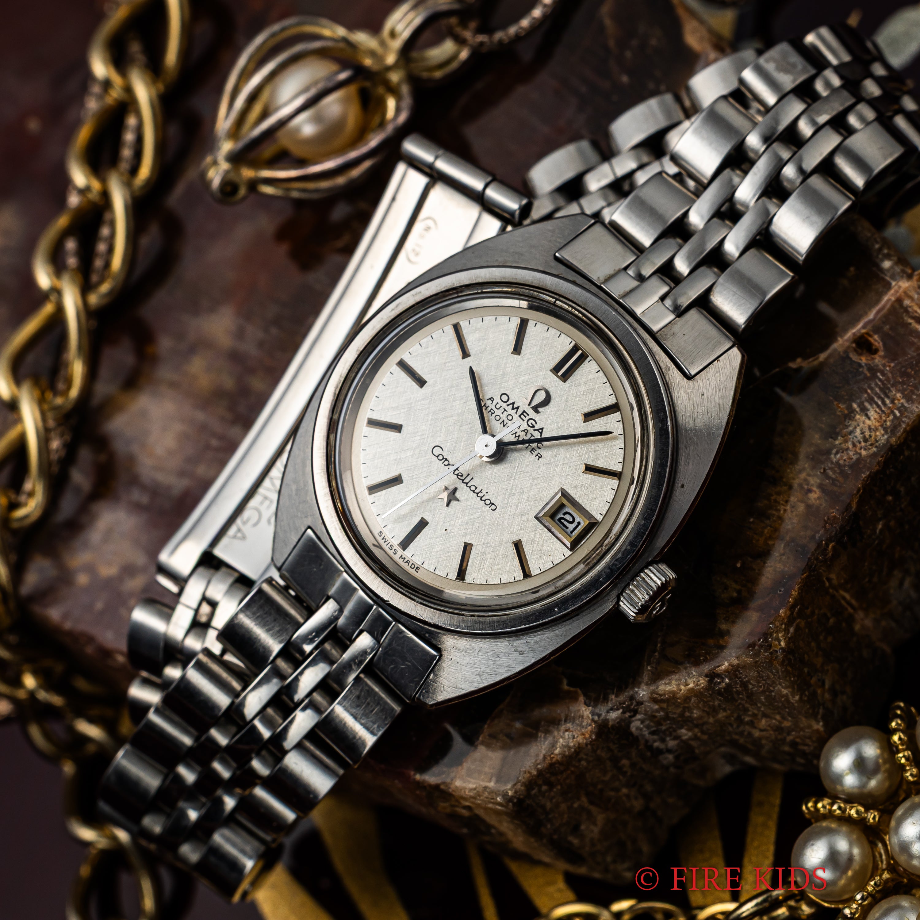 横:オメガ シーマスター レディース フェイスのみ 楽天市場】オメガ シーマスター レディース スクエア デイト SS ピンク