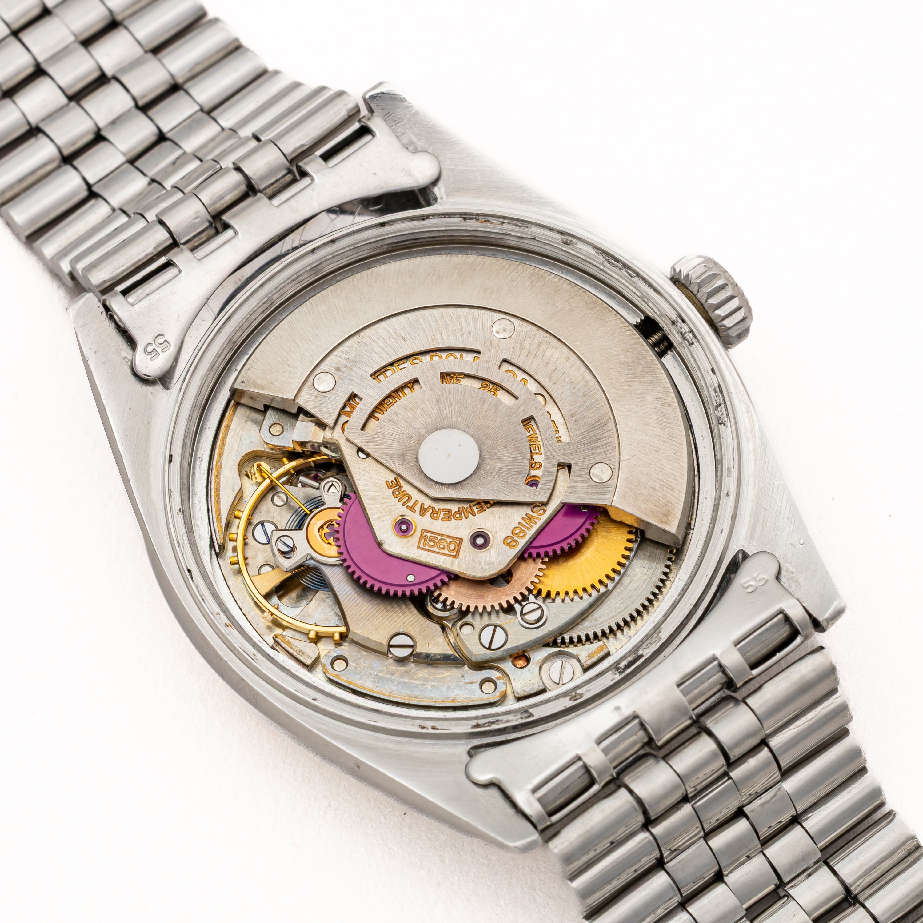 ロレックス デイトジャスト アルファハンド 自動巻き 1960年製 Ref.1601 Cal.1560
