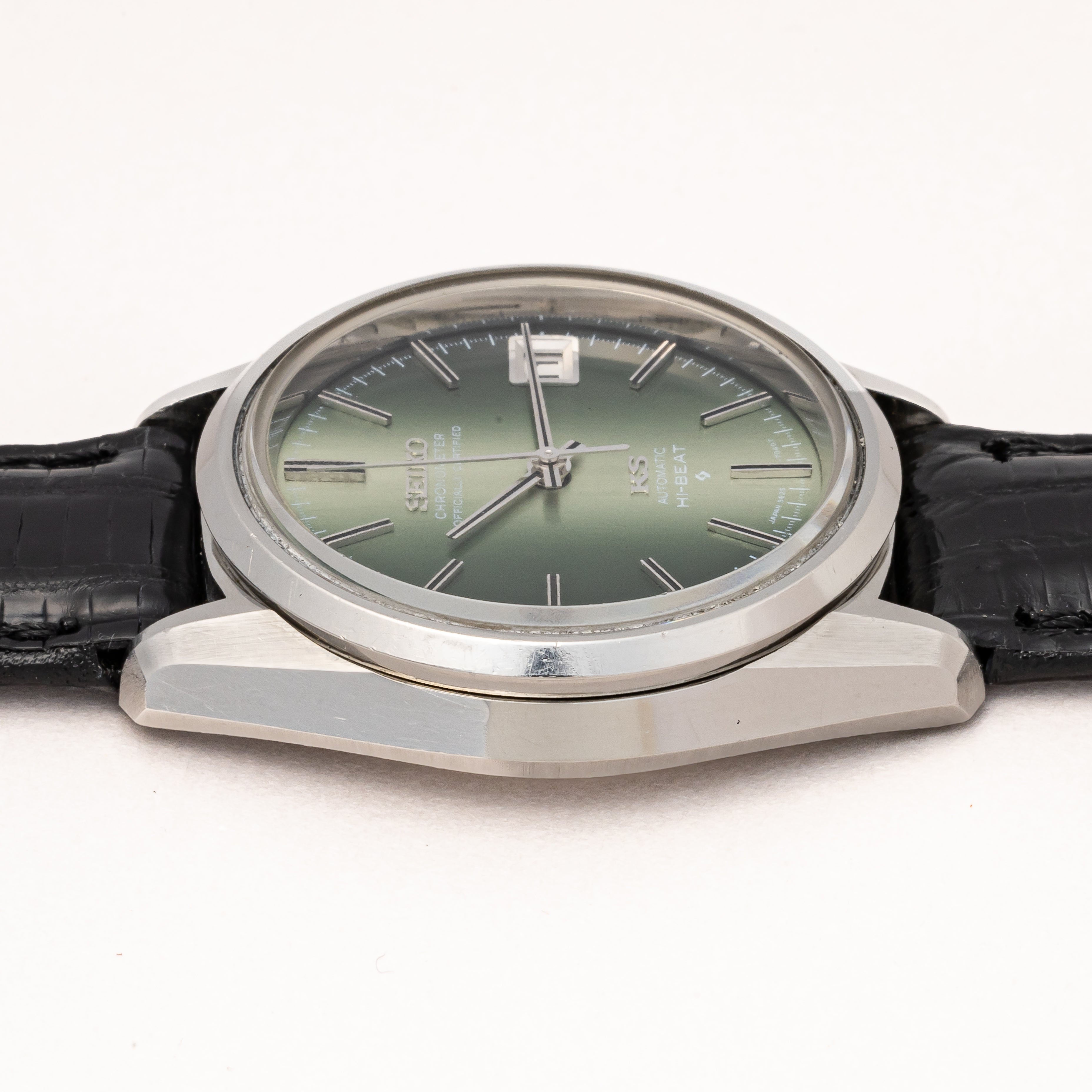 SEIKO セイコー クロノグラフ グリーン文字盤 （海外モデル