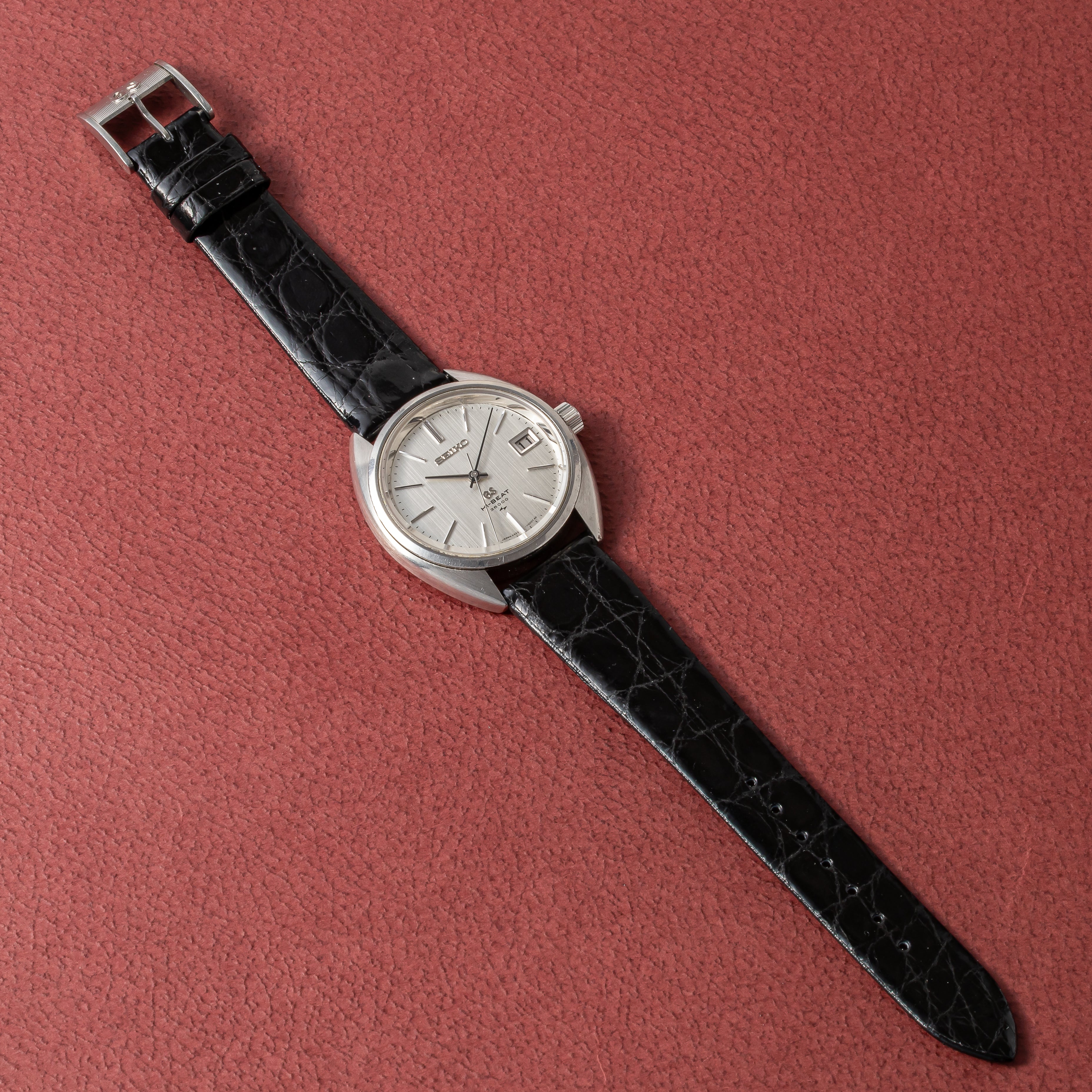 グランドセイコー 1970年製/昭和45年製 Cライン Ref.4522-7010 45GS 純正尾錠付き