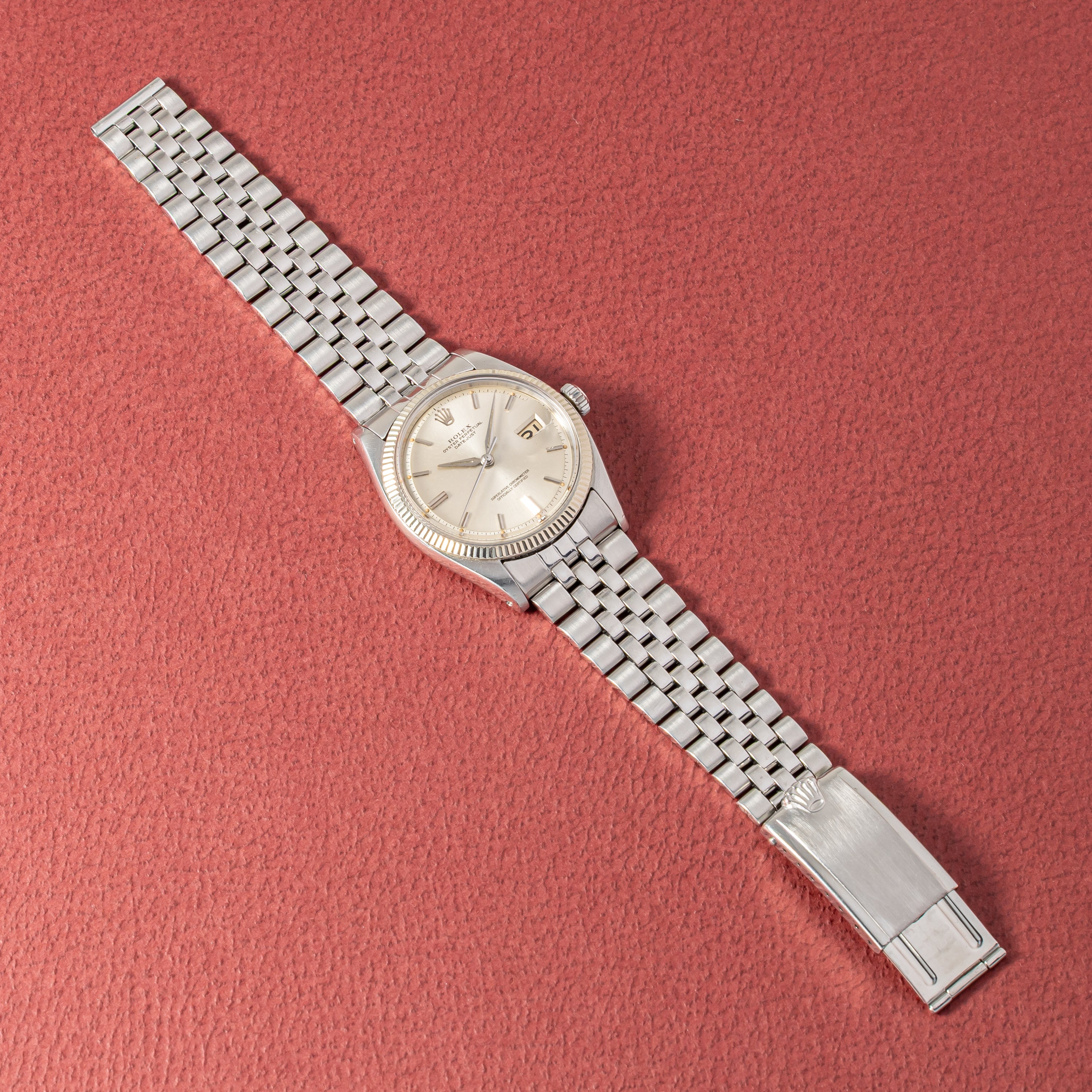 ロレックス デイトジャスト アルファハンド 自動巻き 1960年製 Ref.1601 Cal.1560