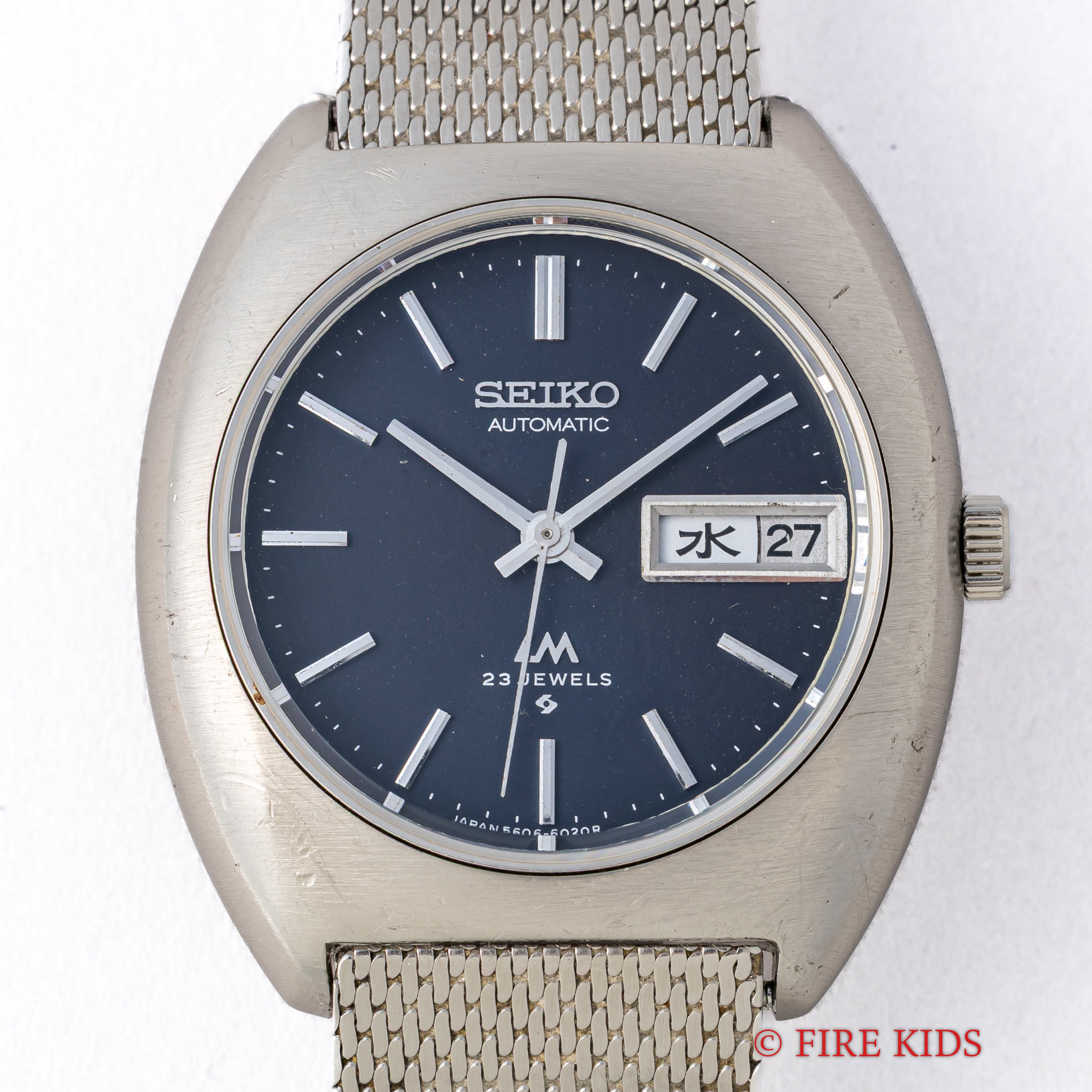 セイコー LM スペシャル 自動巻き 1971年製 Ref.5606-6000 グレー