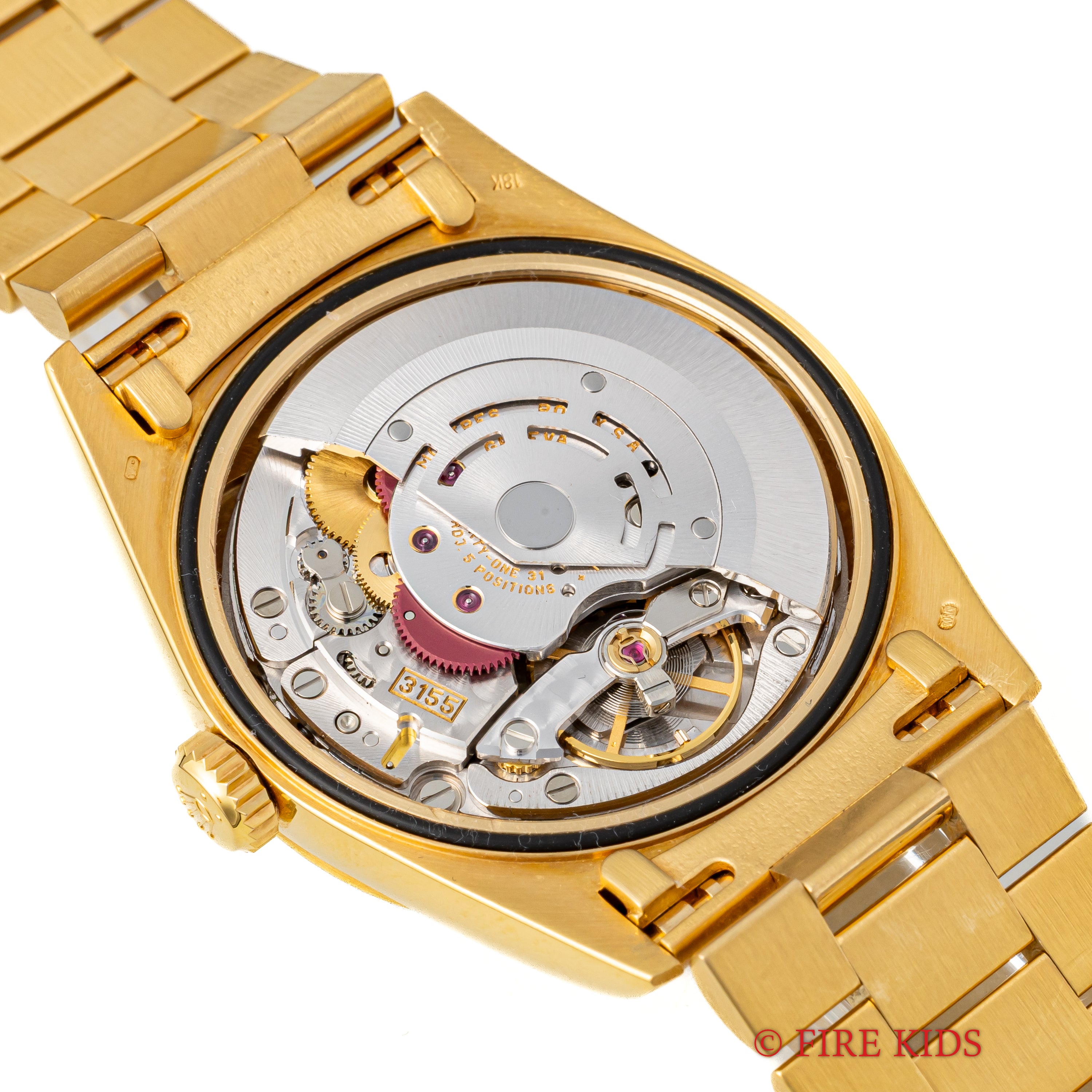 ロレックス デイデイト ミリヤードダイヤ 1994年～95年製 Ref.18238MR K18YG シャンパンダイヤル ギャラ付