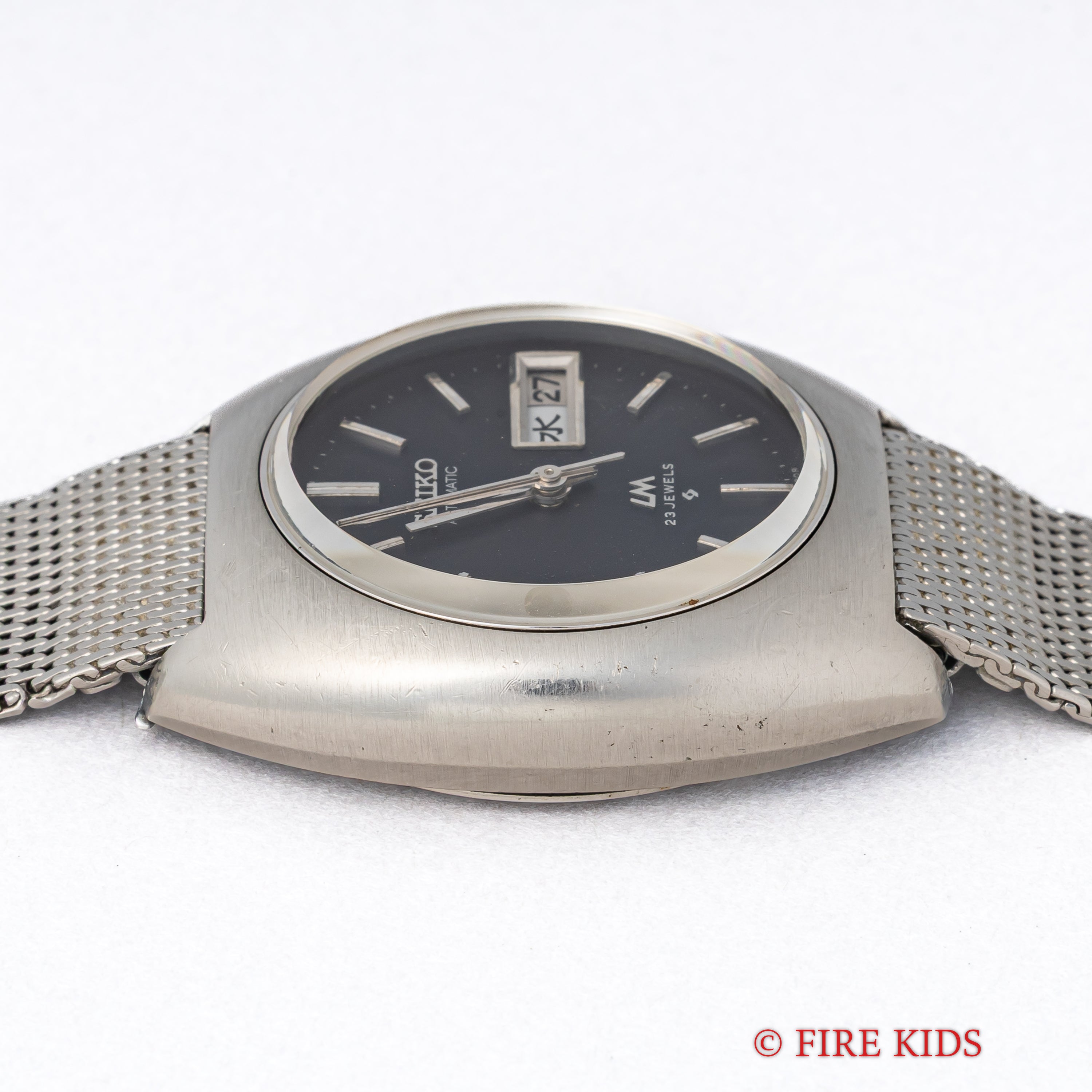 セイコー LM スペシャル 自動巻き 1971年製 Ref.5606-6000 グレーダイヤル 純正メッシュブレス