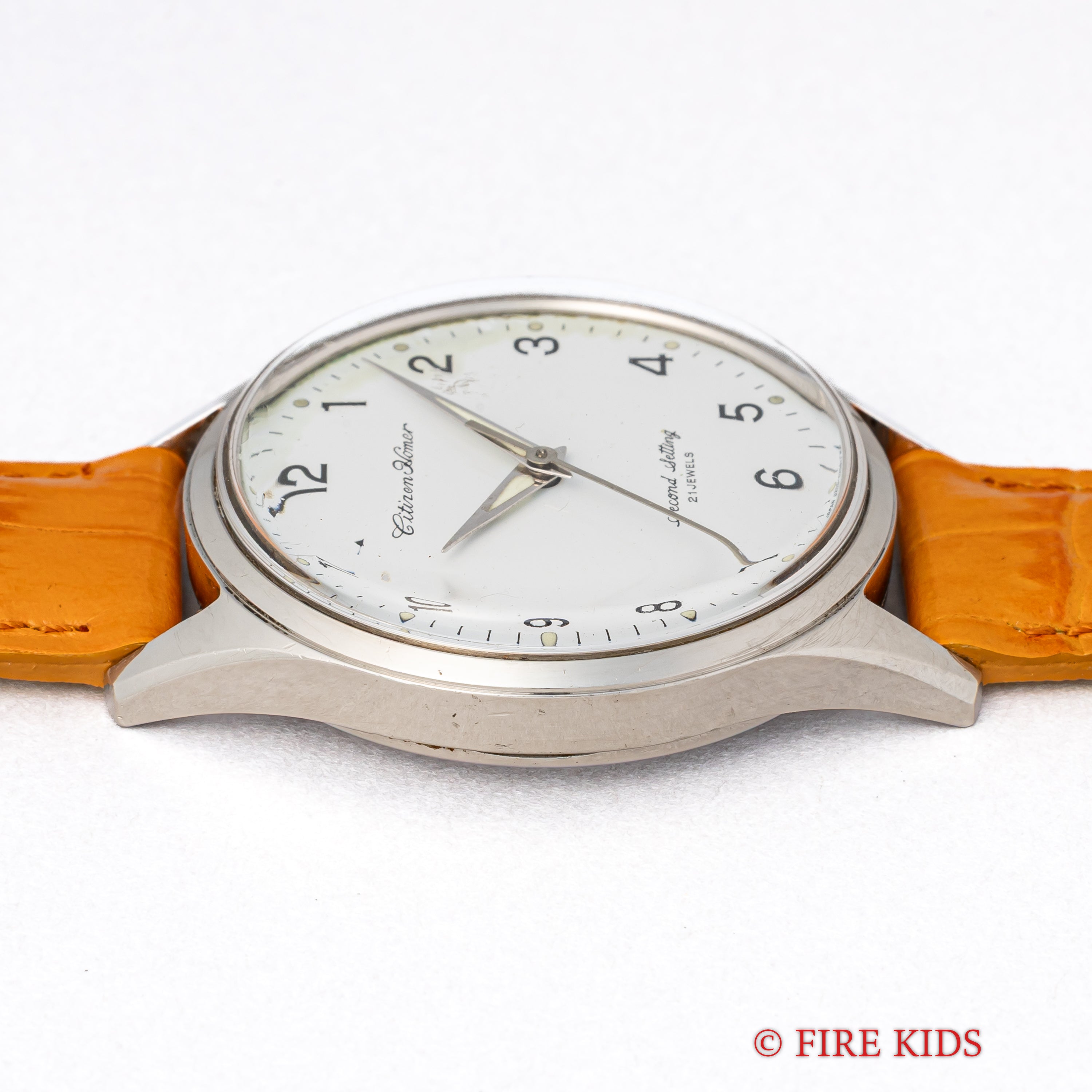 シチズン ホーマー 国鉄 1973年製 鉄道時計 手巻き 秒針規制装置