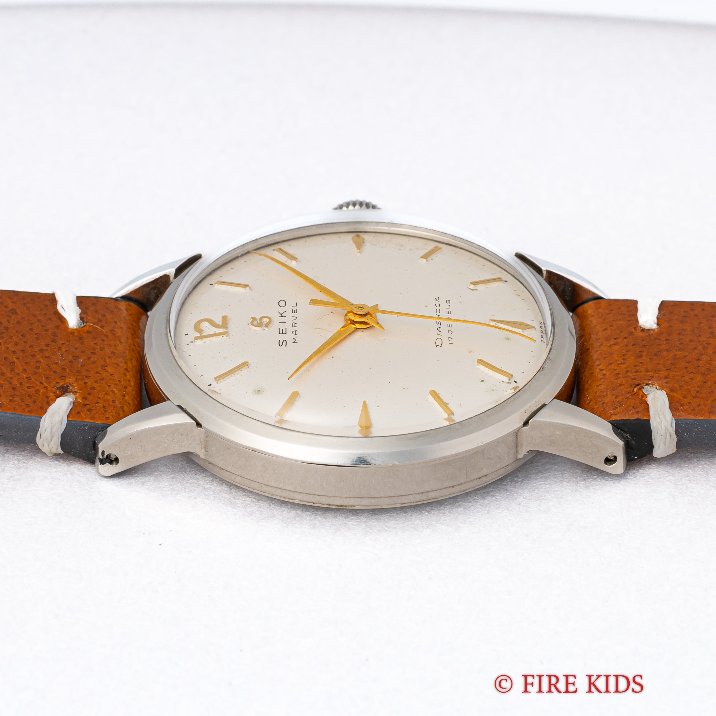 セイコー マーベル 初期型 蛇S 1950年代製 手巻き スクリューバック