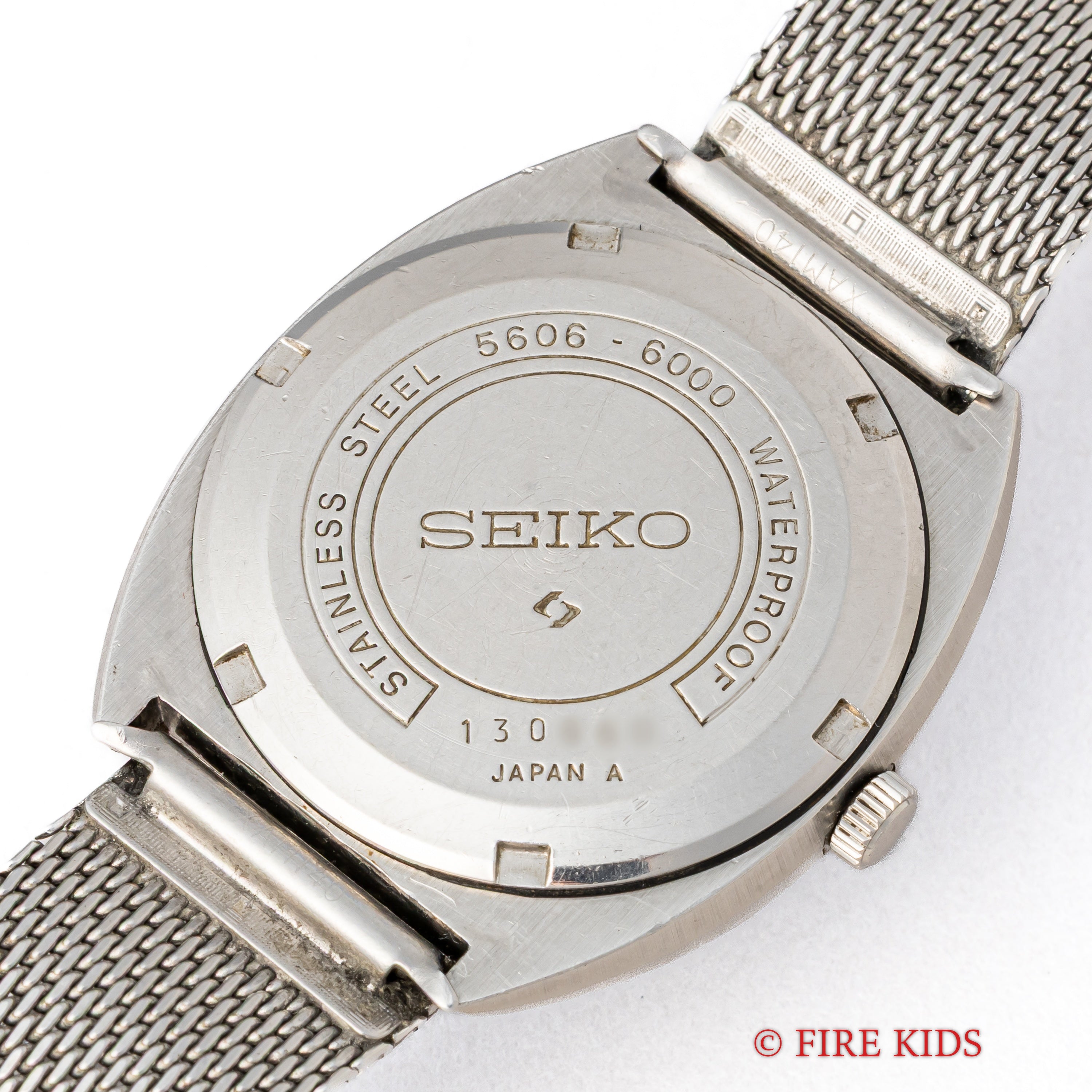 セイコー LM スペシャル 自動巻き 1971年製 Ref.5606-6000 グレーダイヤル 純正メッシュブレス