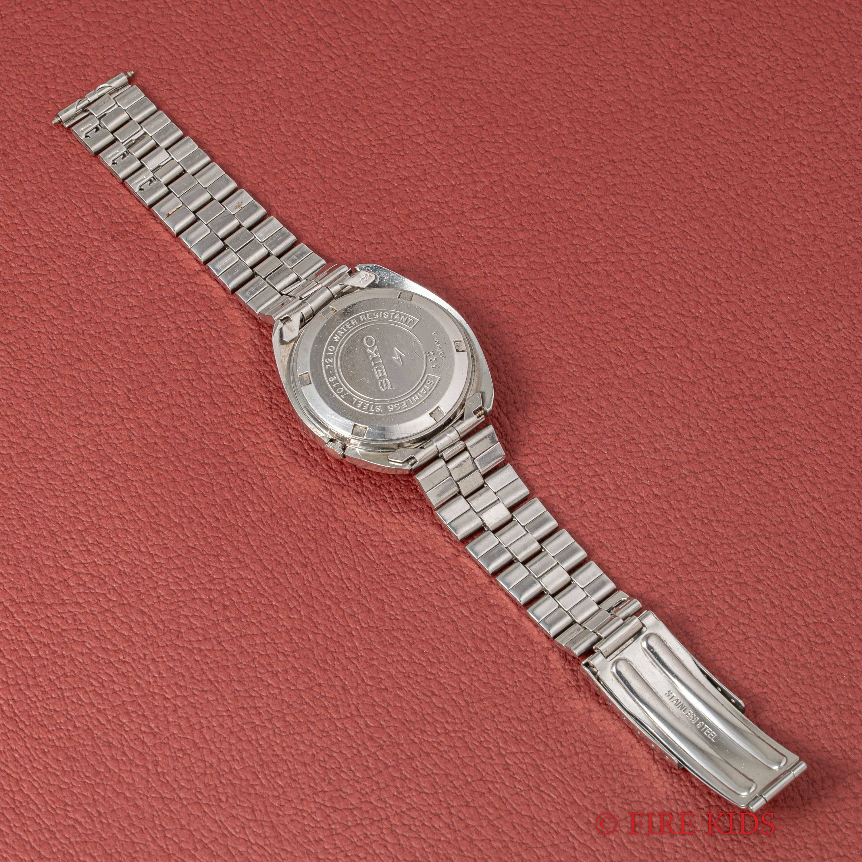 セイコー 5アクタス Ref.7019-7210 純正ブレス付き 1973年製 カットガラス グラデーションダイヤル 自動巻き