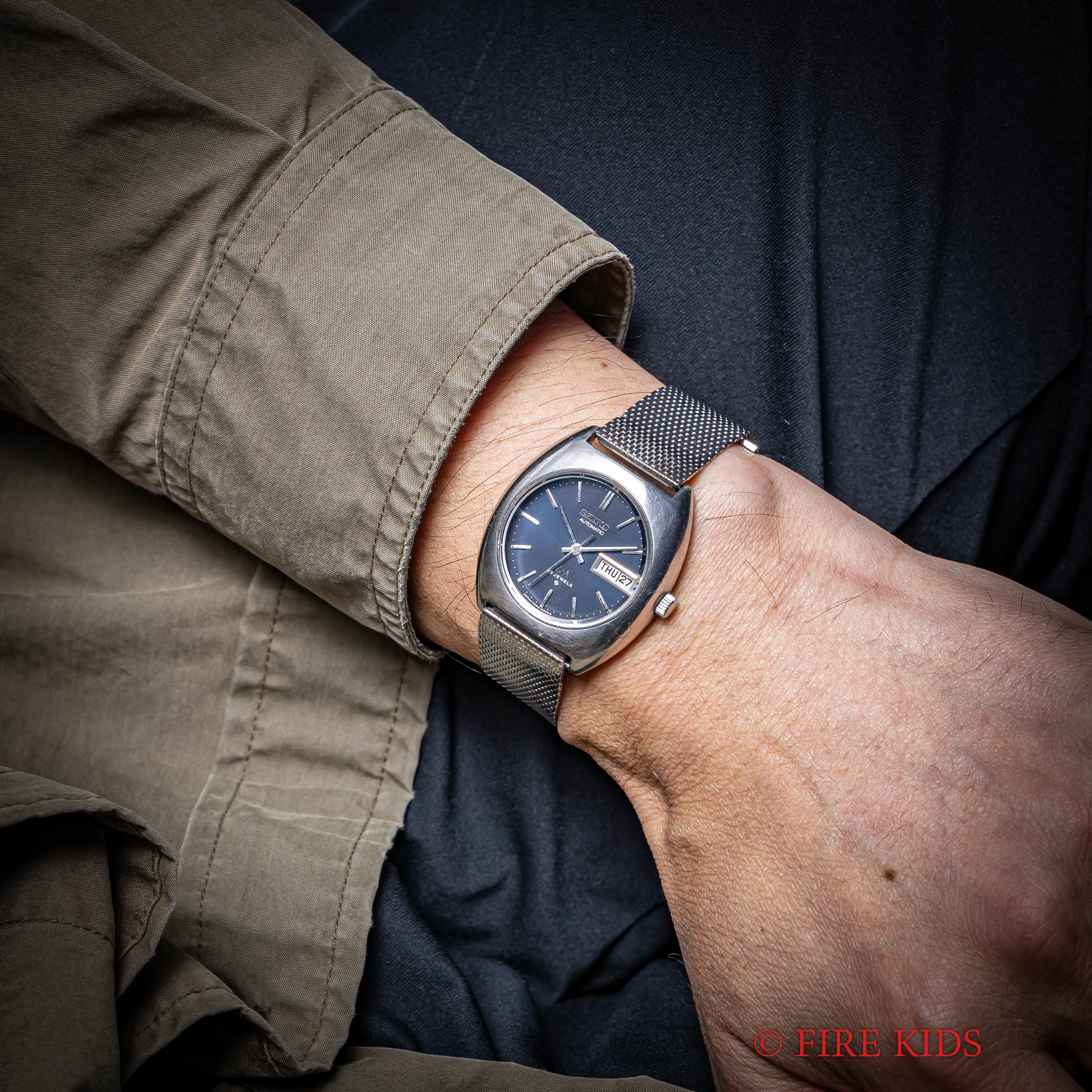 セイコー LM スペシャル 自動巻き 1971年製 Ref.5606-6000 グレー