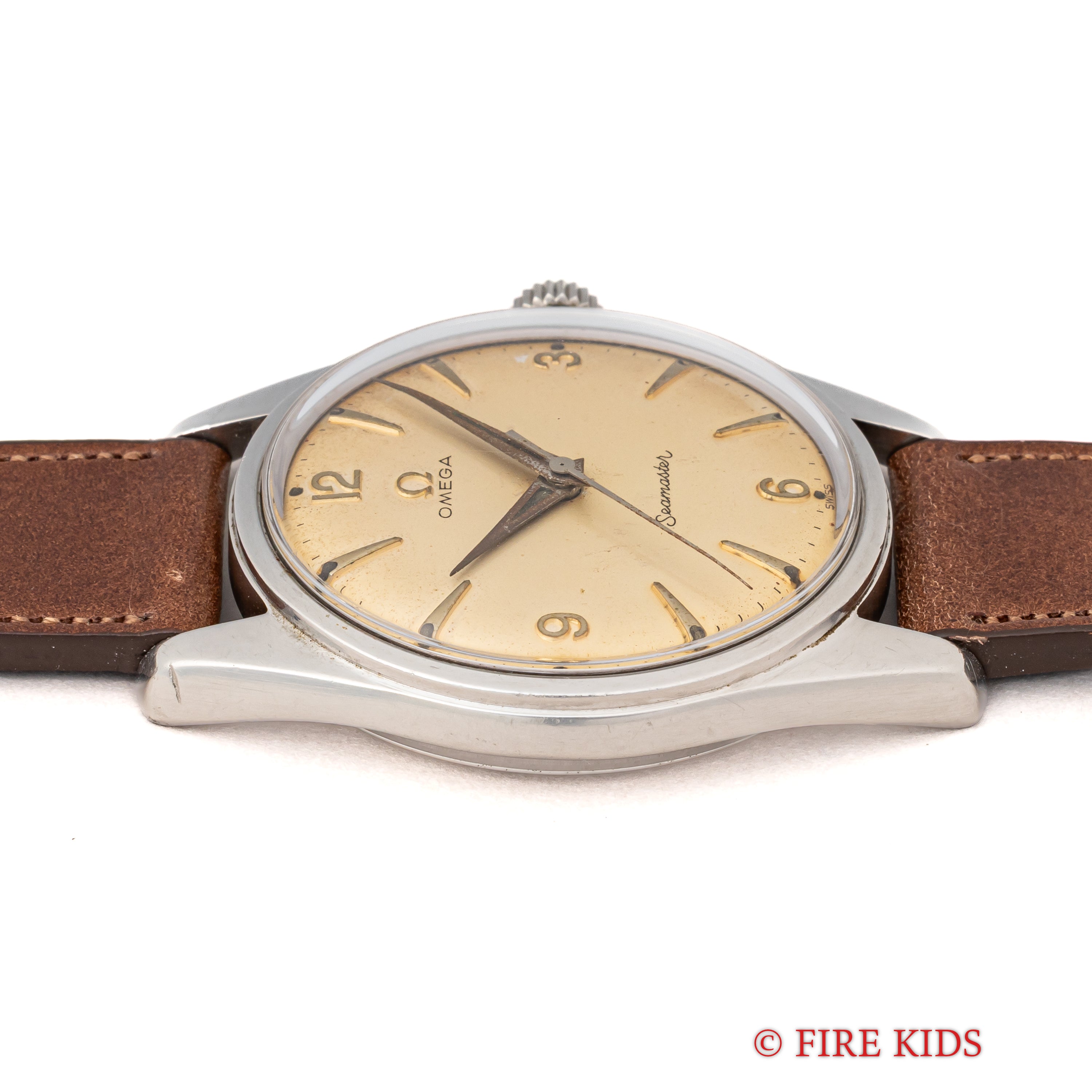 オメガ シーマスター Ref.2996 1SC 1958年製 Cal.284 手巻き 30㎜キャリバー ランチェロケース