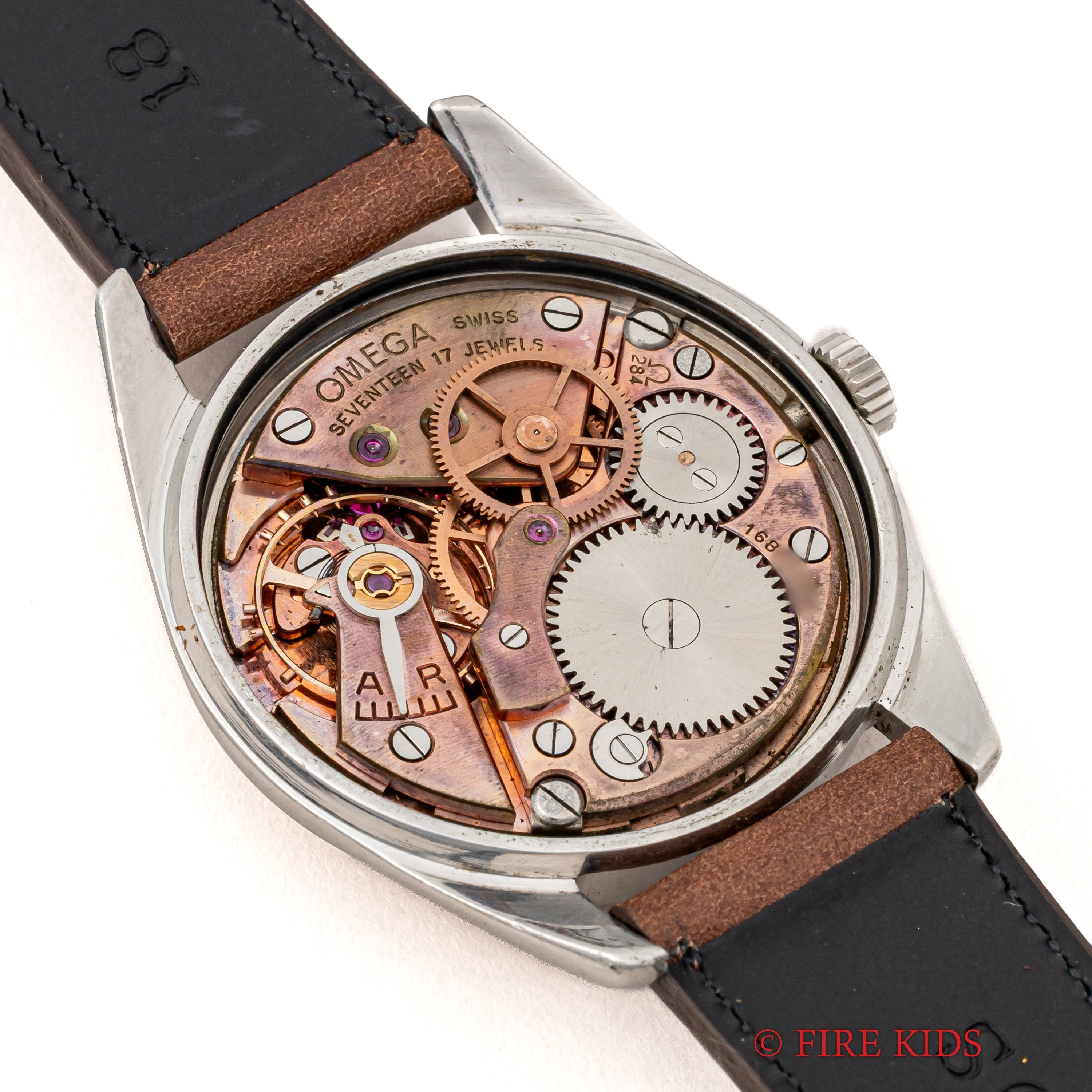 オメガ シーマスター Ref.2996 1SC 1958年製 Cal.284 手巻き 30㎜キャリバー ランチェロケース