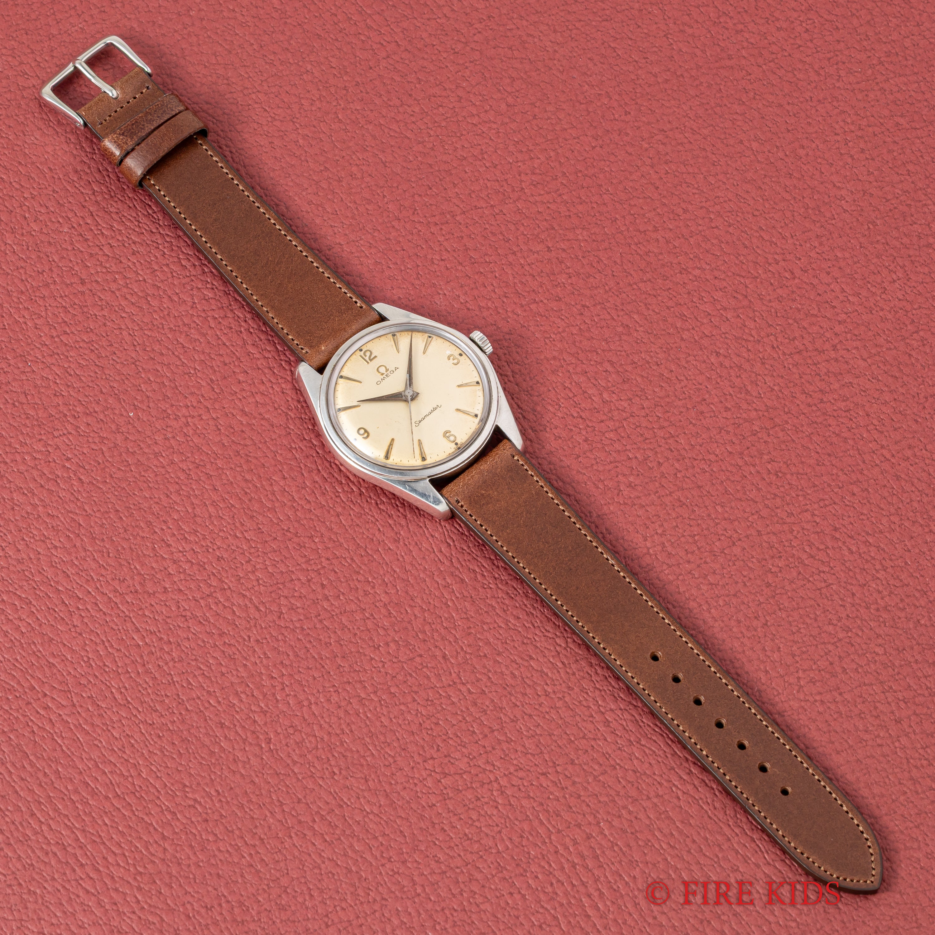 オメガ シーマスター Ref.2996 1SC 1958年製 Cal.284 手巻き 30㎜キャリバー ランチェロケース